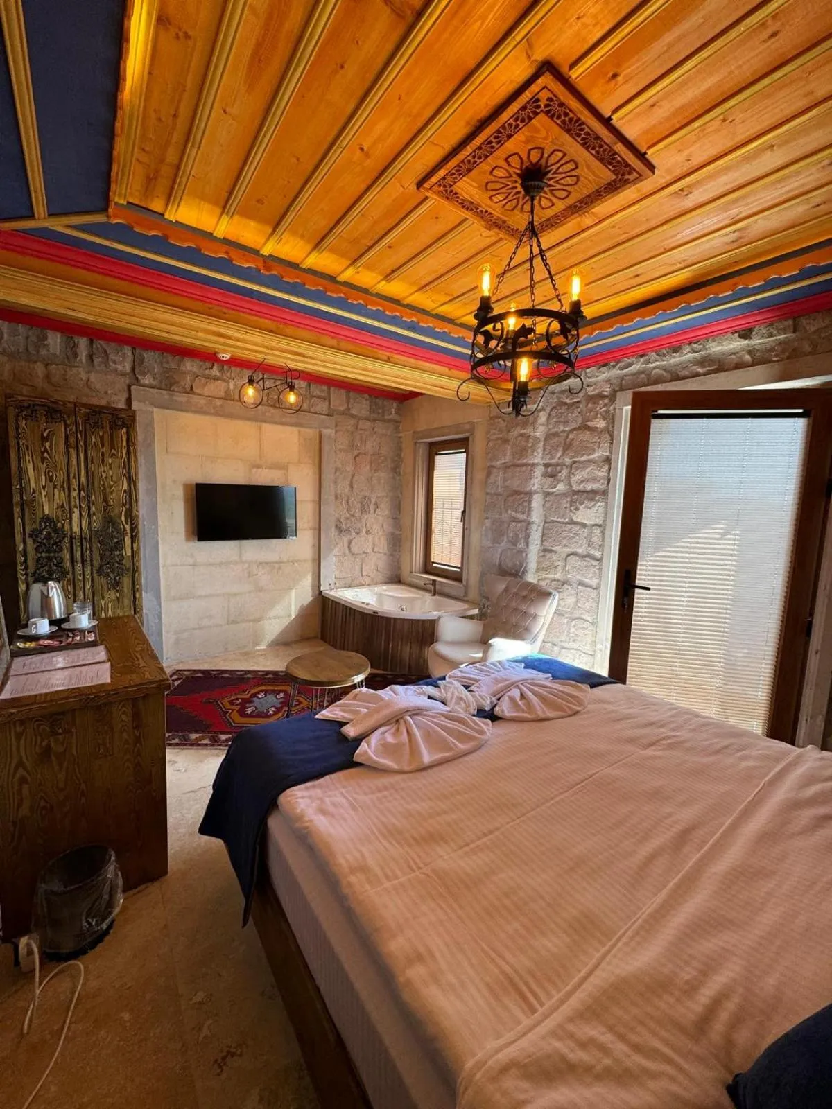 Bed in Elite Rose Cappadocia
