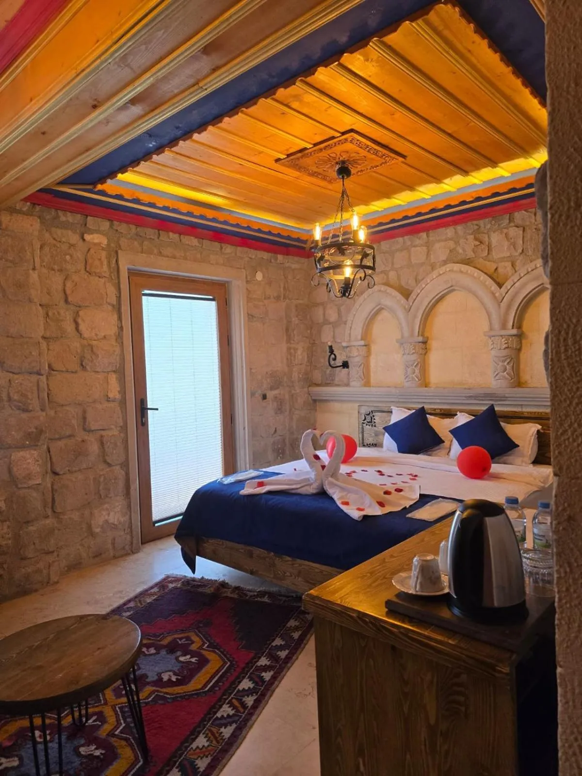 Bed in Elite Rose Cappadocia