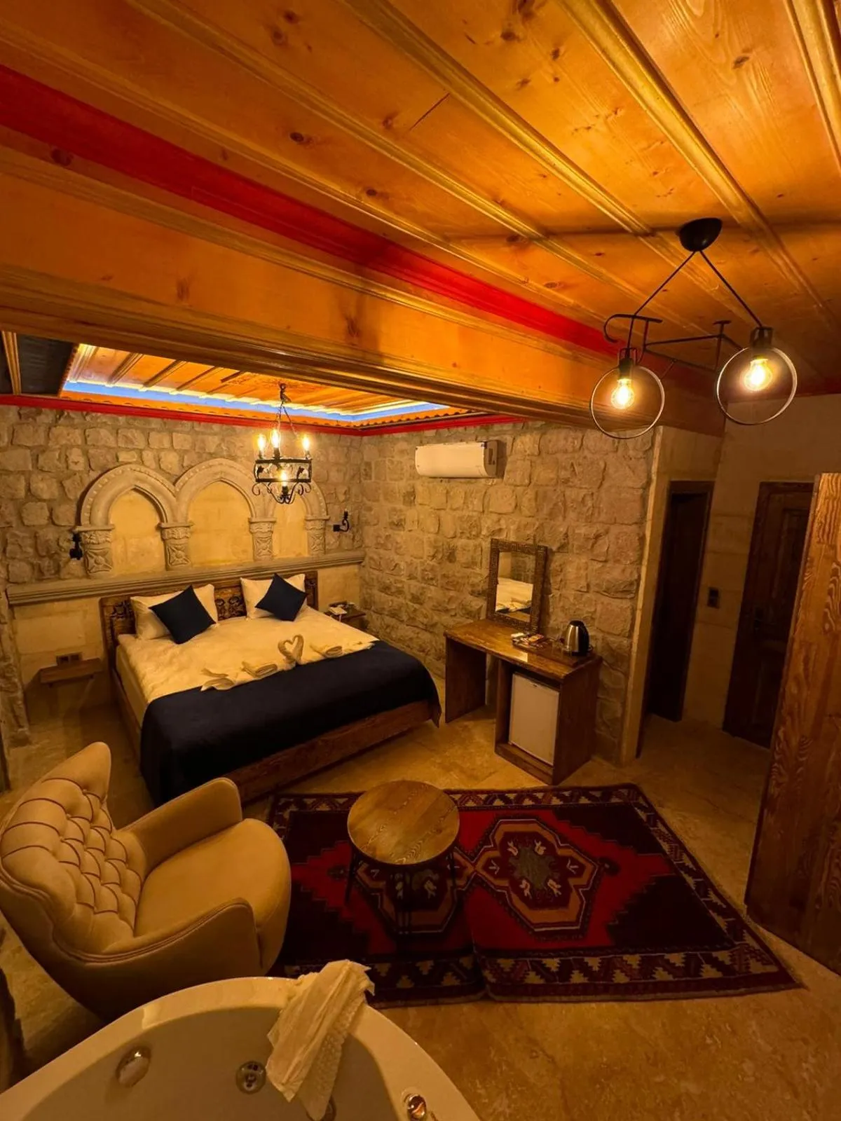 Bed in Elite Rose Cappadocia