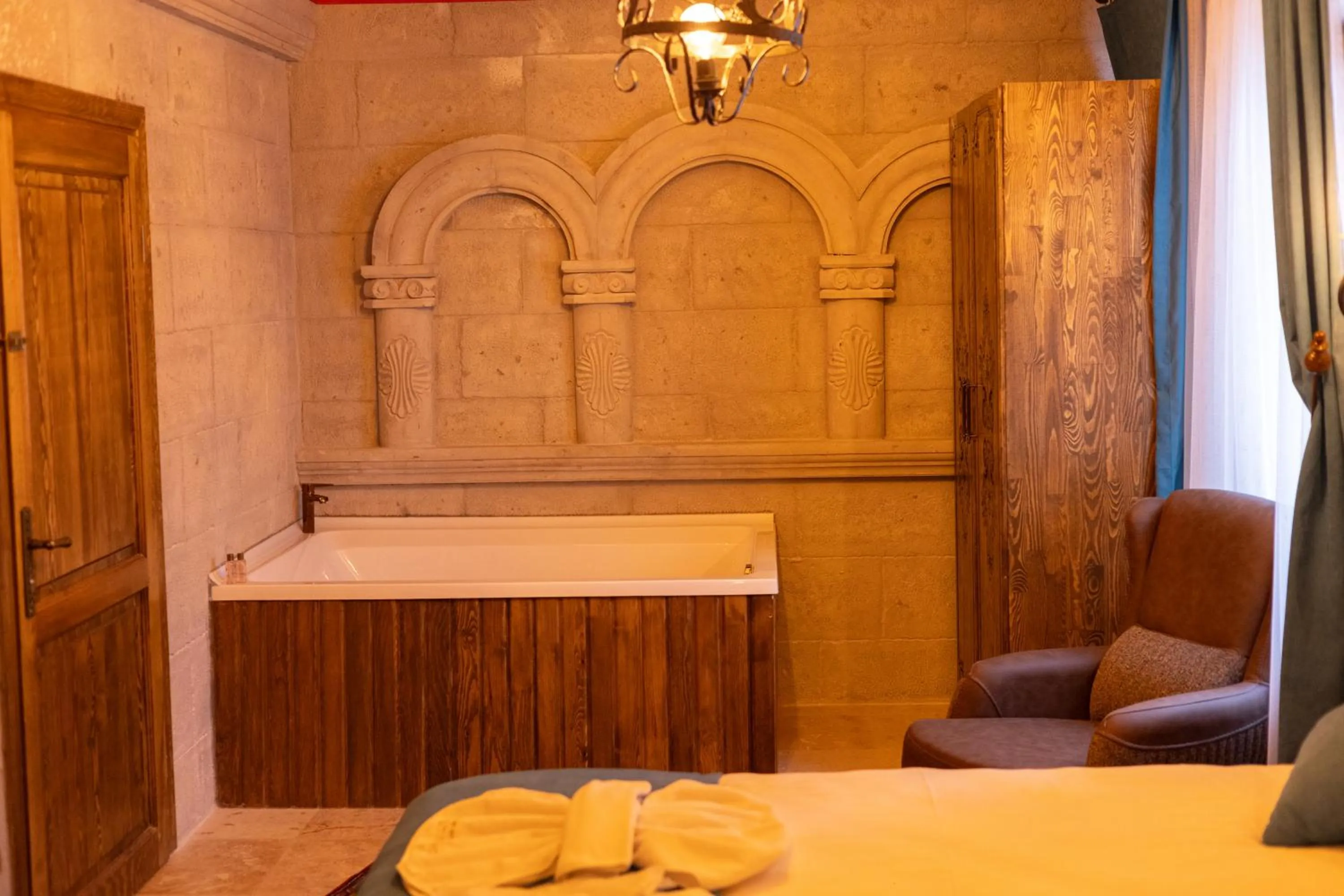 Bed in Elite Rose Cappadocia