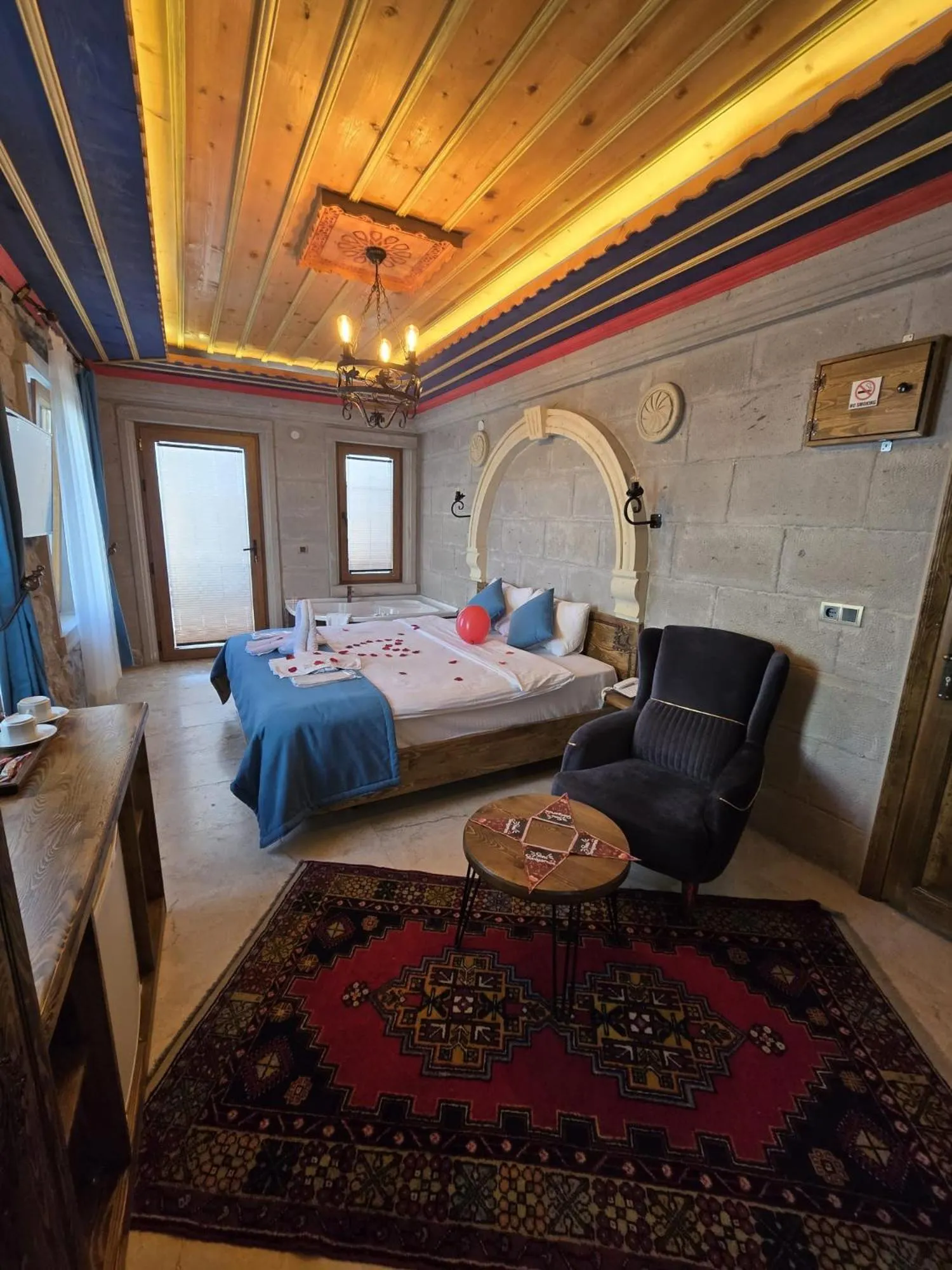 Bed in Elite Rose Cappadocia