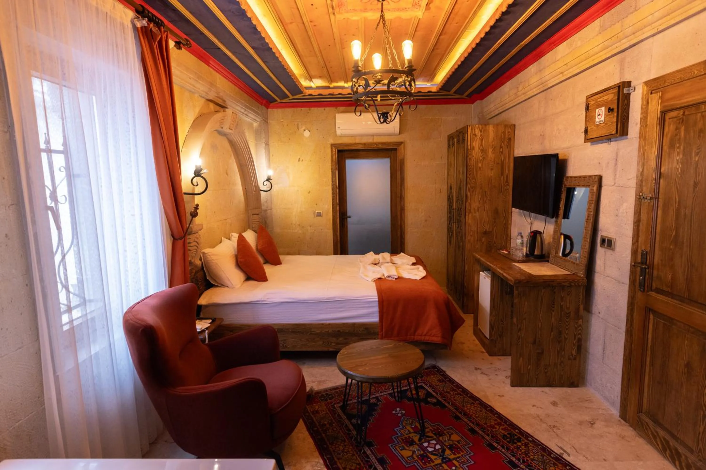Bed in Elite Rose Cappadocia