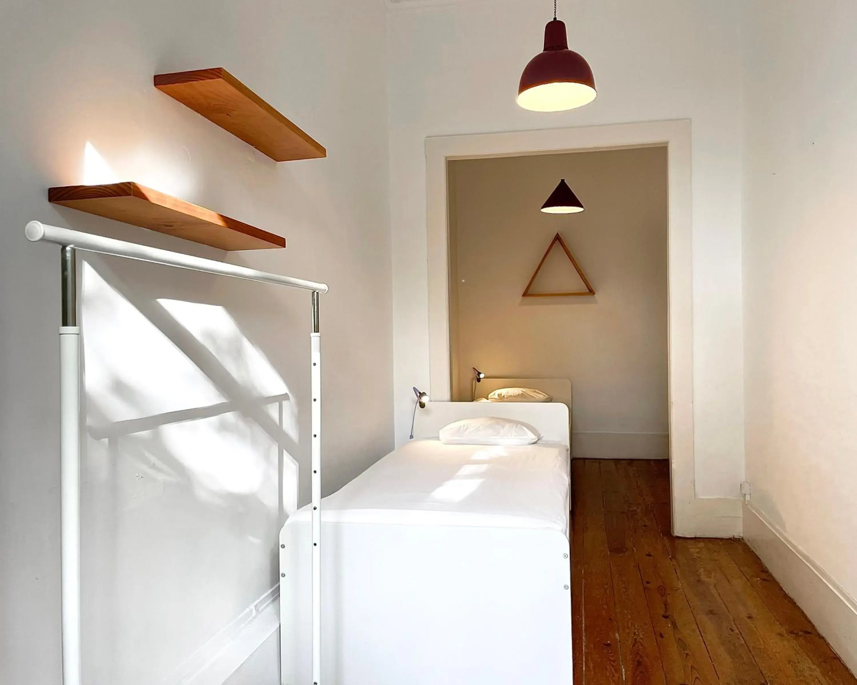 Twin Room with Shared Bathroom in Hostel Alegria Twin Room with Shared Bathroom in Hostel Alegria