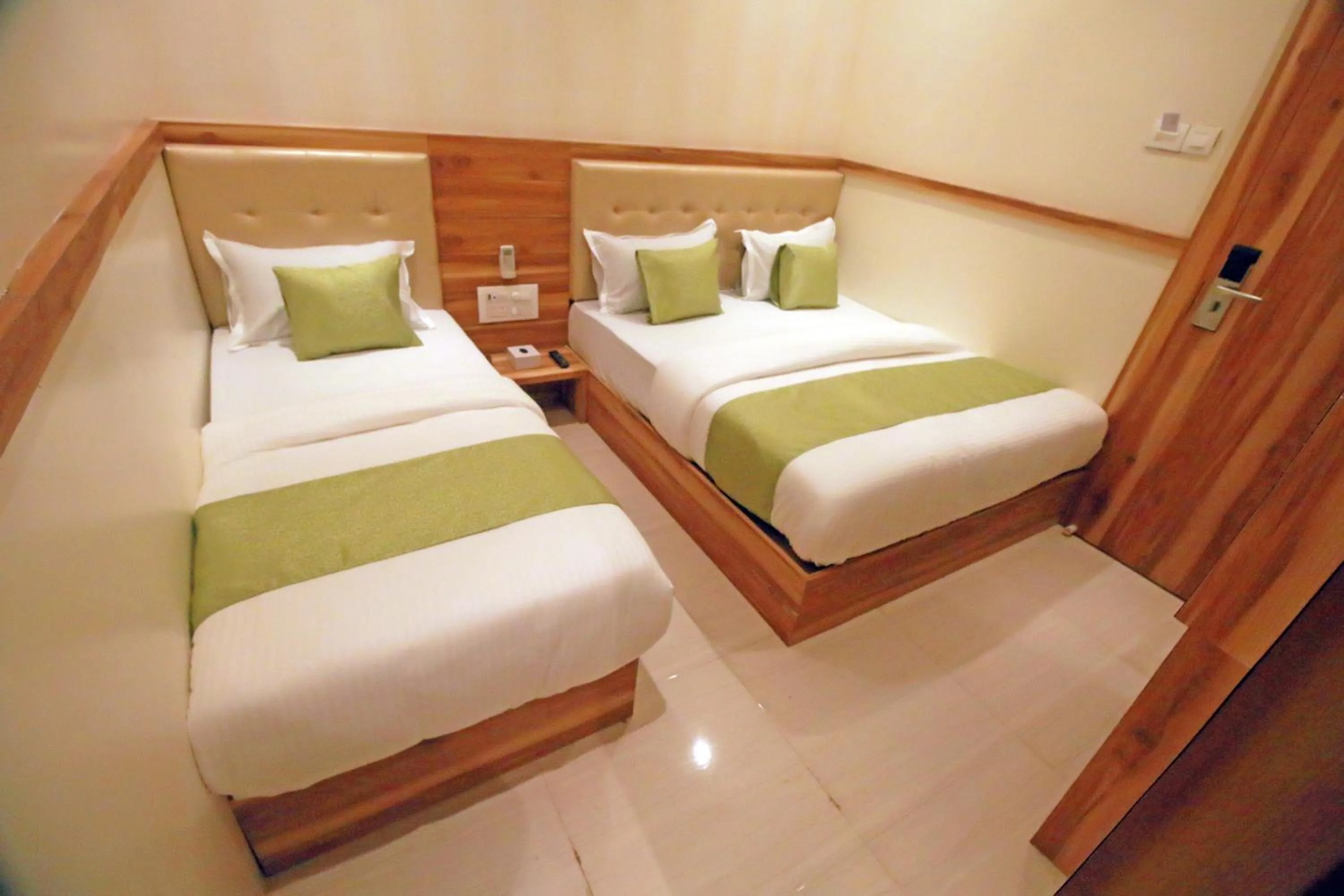 Bed in Hotel Al Madina palace