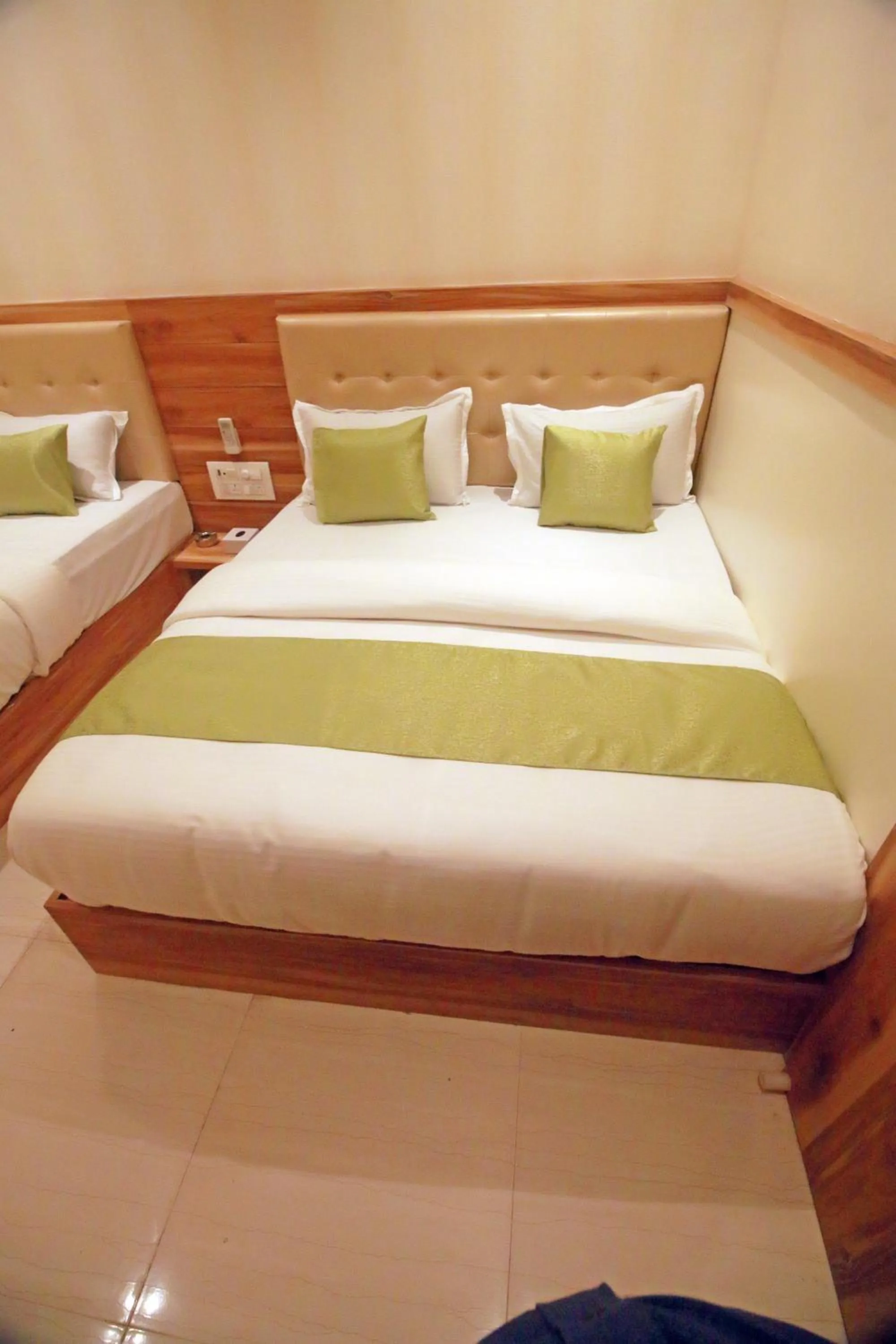 Bed in Hotel Al Madina palace