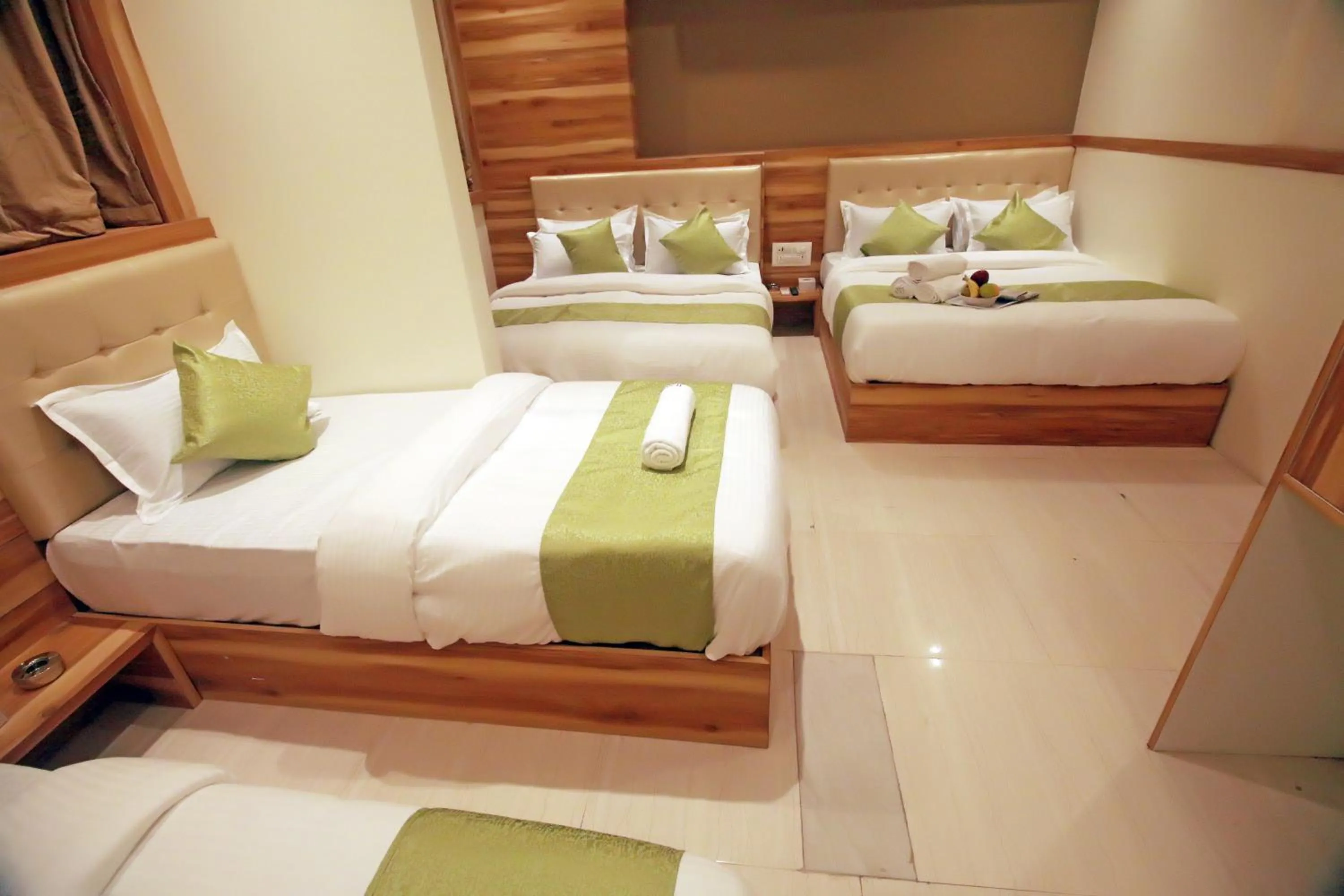 Bed in Hotel Al Madina palace