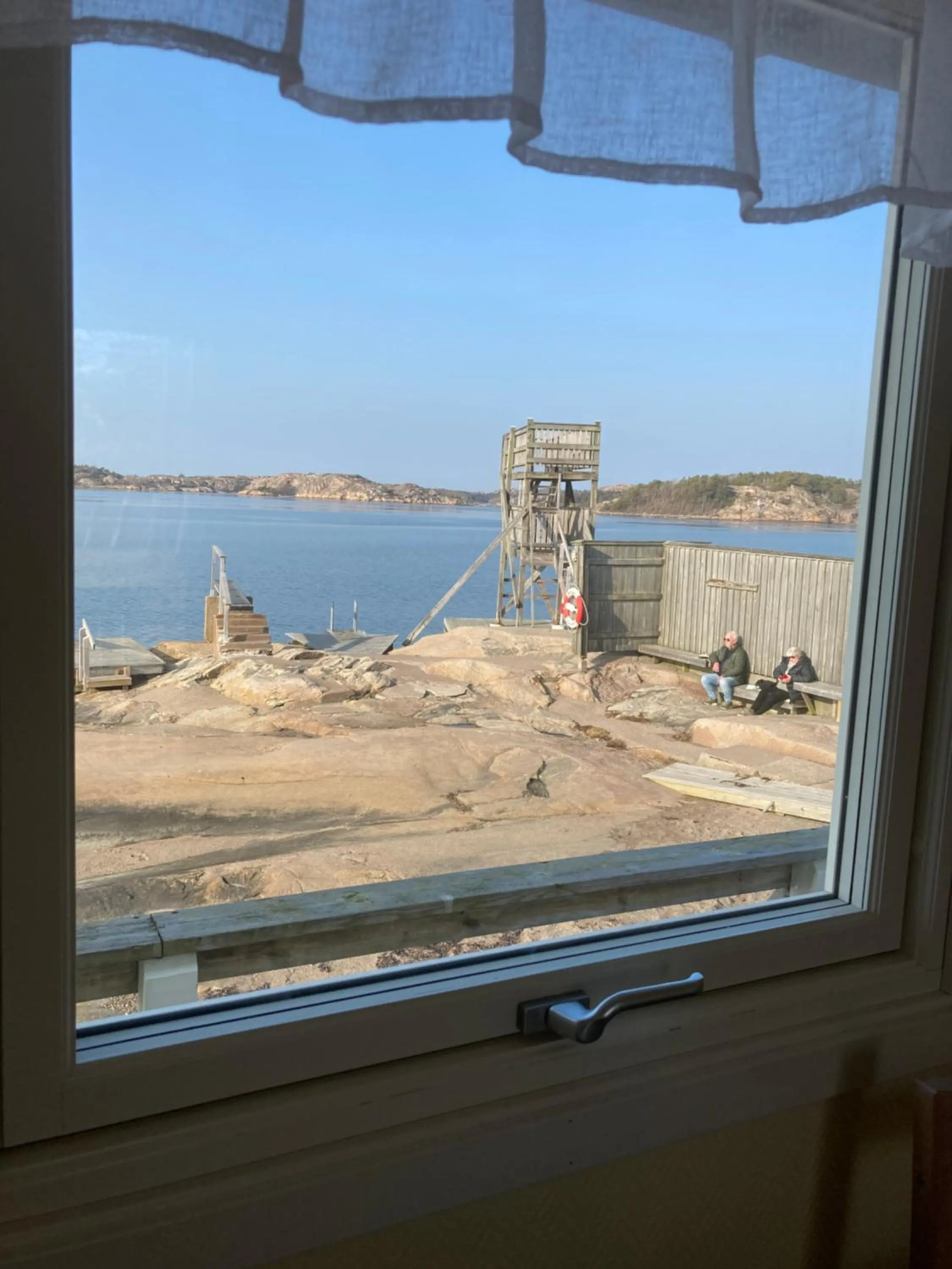 View (from property/room) in Badholmens Vandrarhem
