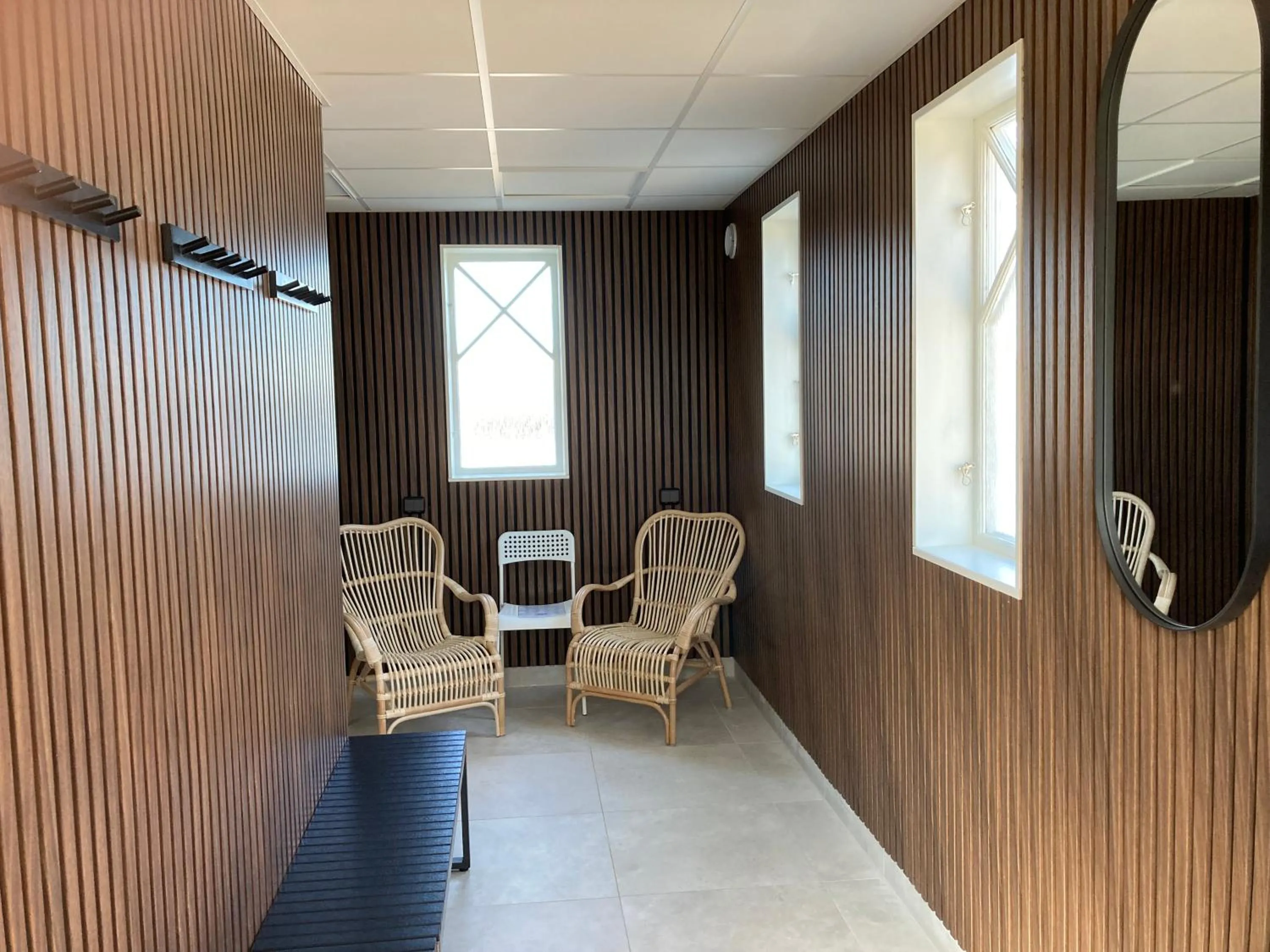 Sauna in Badholmens Vandrarhem