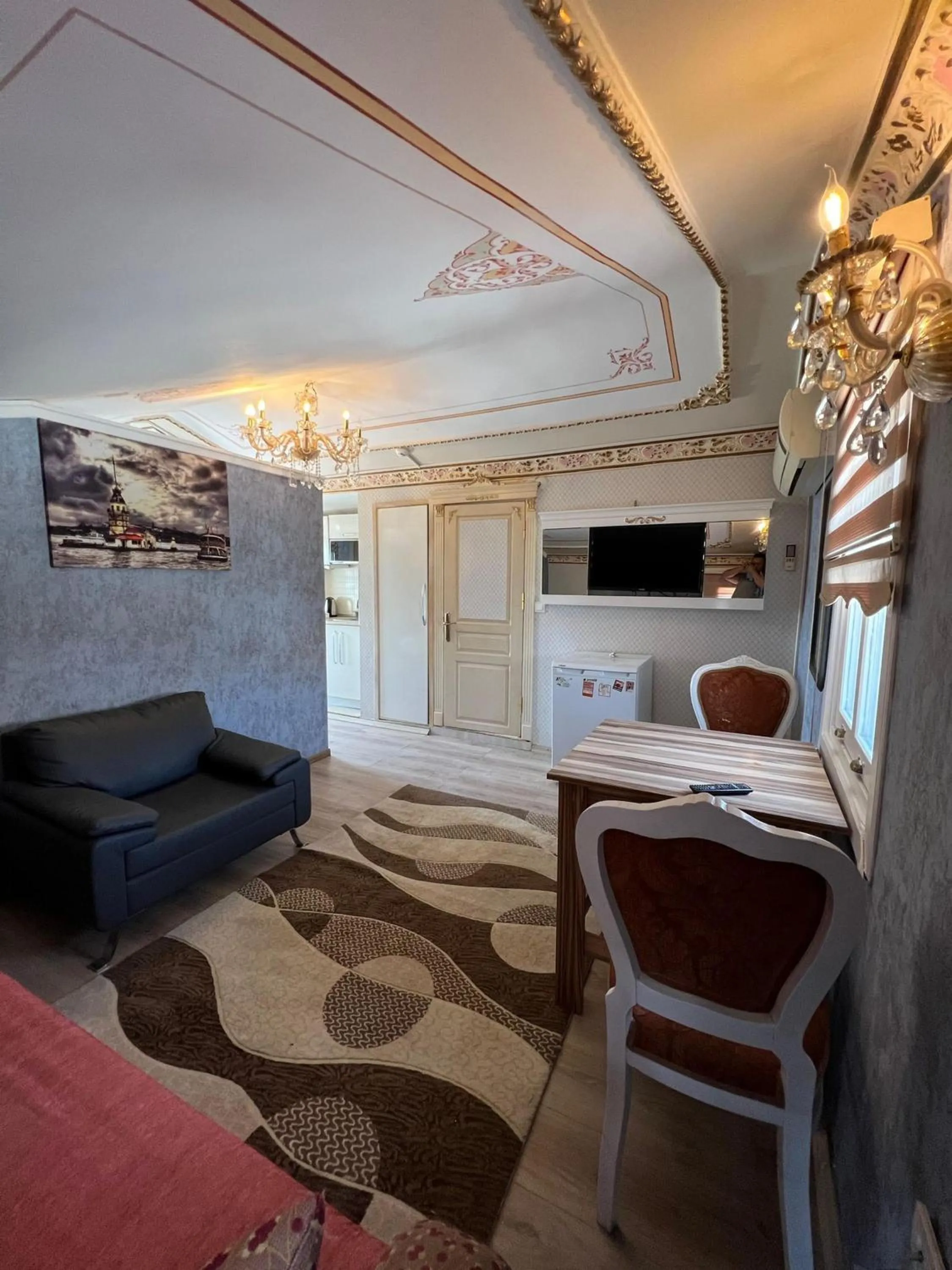 Living room, Bed in Mihri Hatun Suite