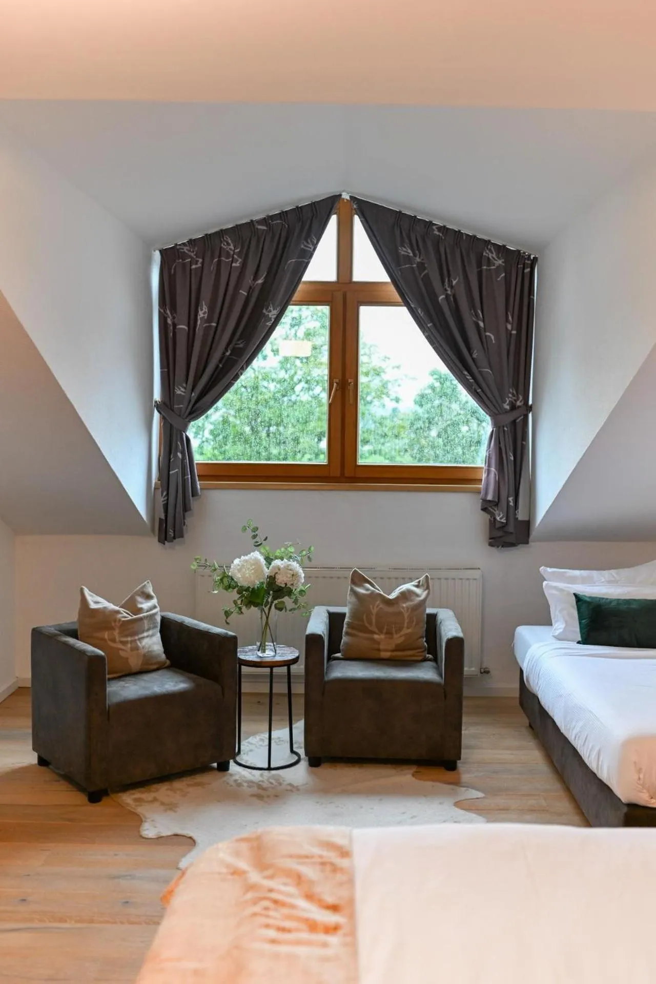 Living room, Bed in Hotel ZUM STERNENHOF