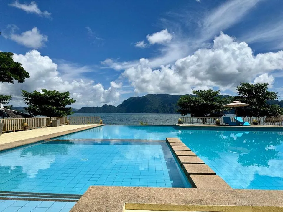 Pool view in Baia Serena Resort