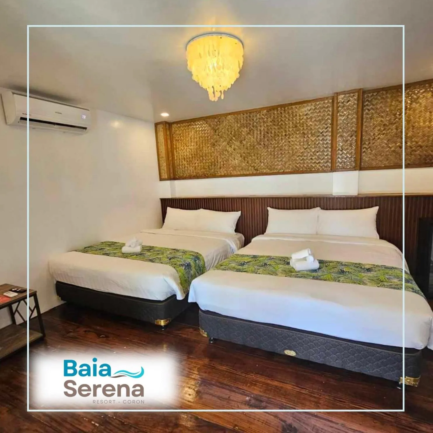 Bed in Baia Serena Resort