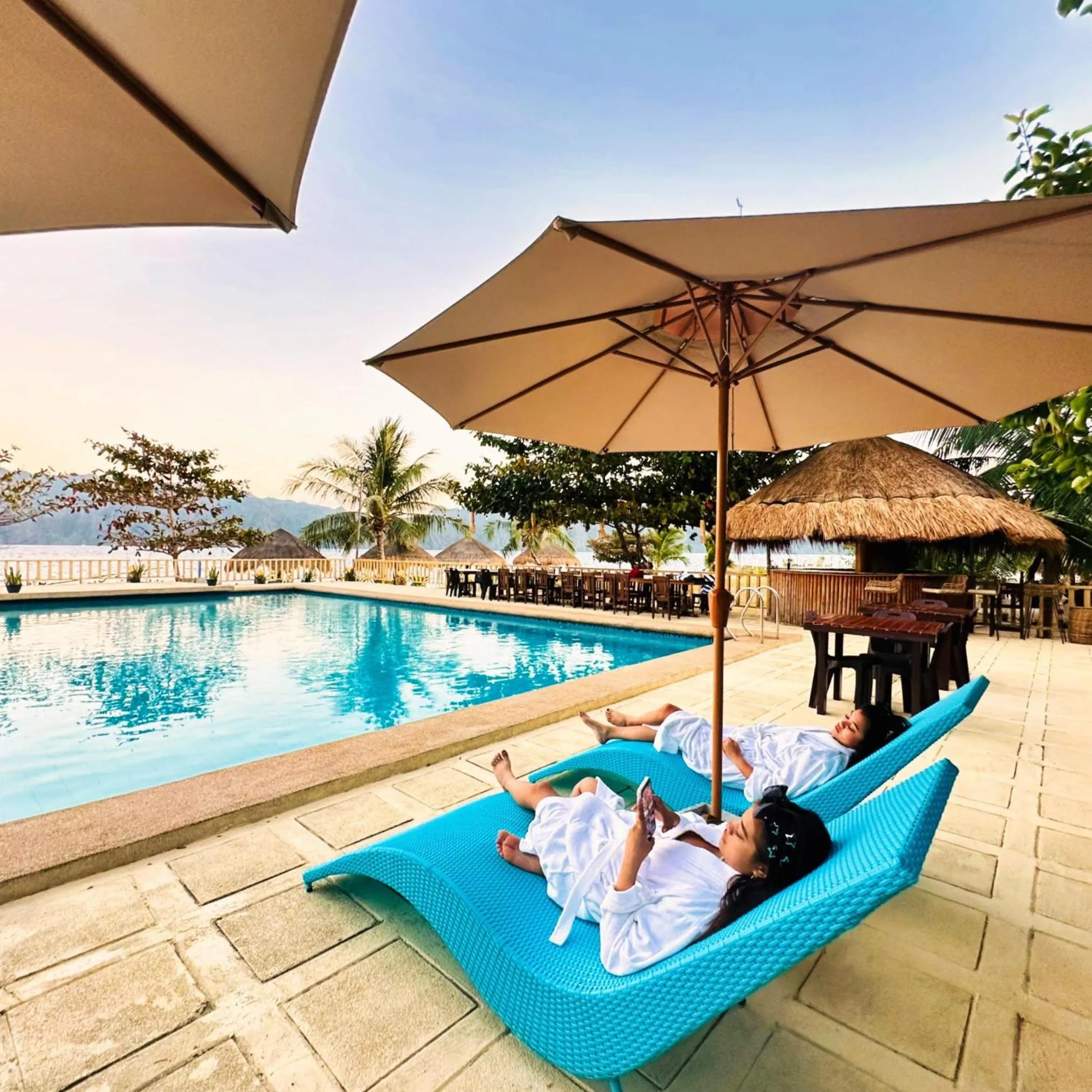 Swimming pool in Baia Serena Resort