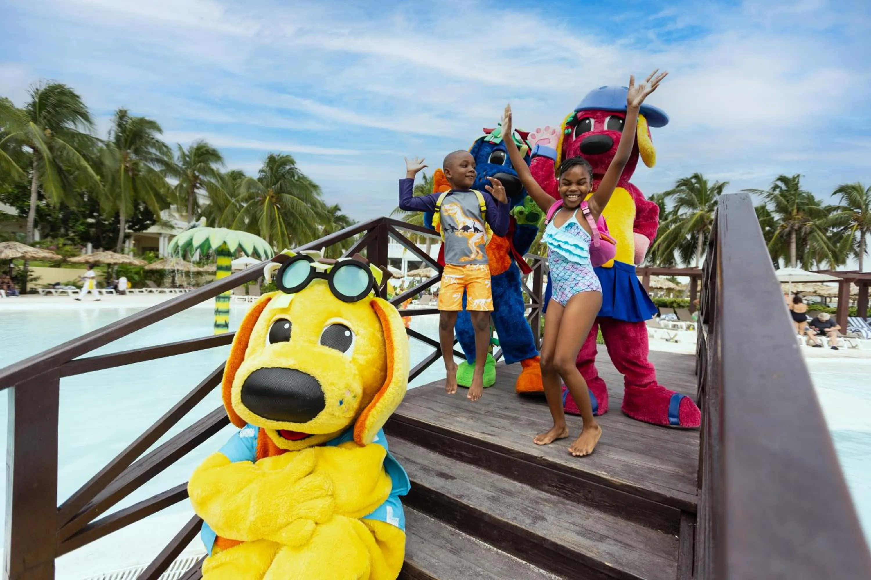 children in The Signature Level at Grand Palladium Lady Hamilton Resort & Spa- All Inclusive