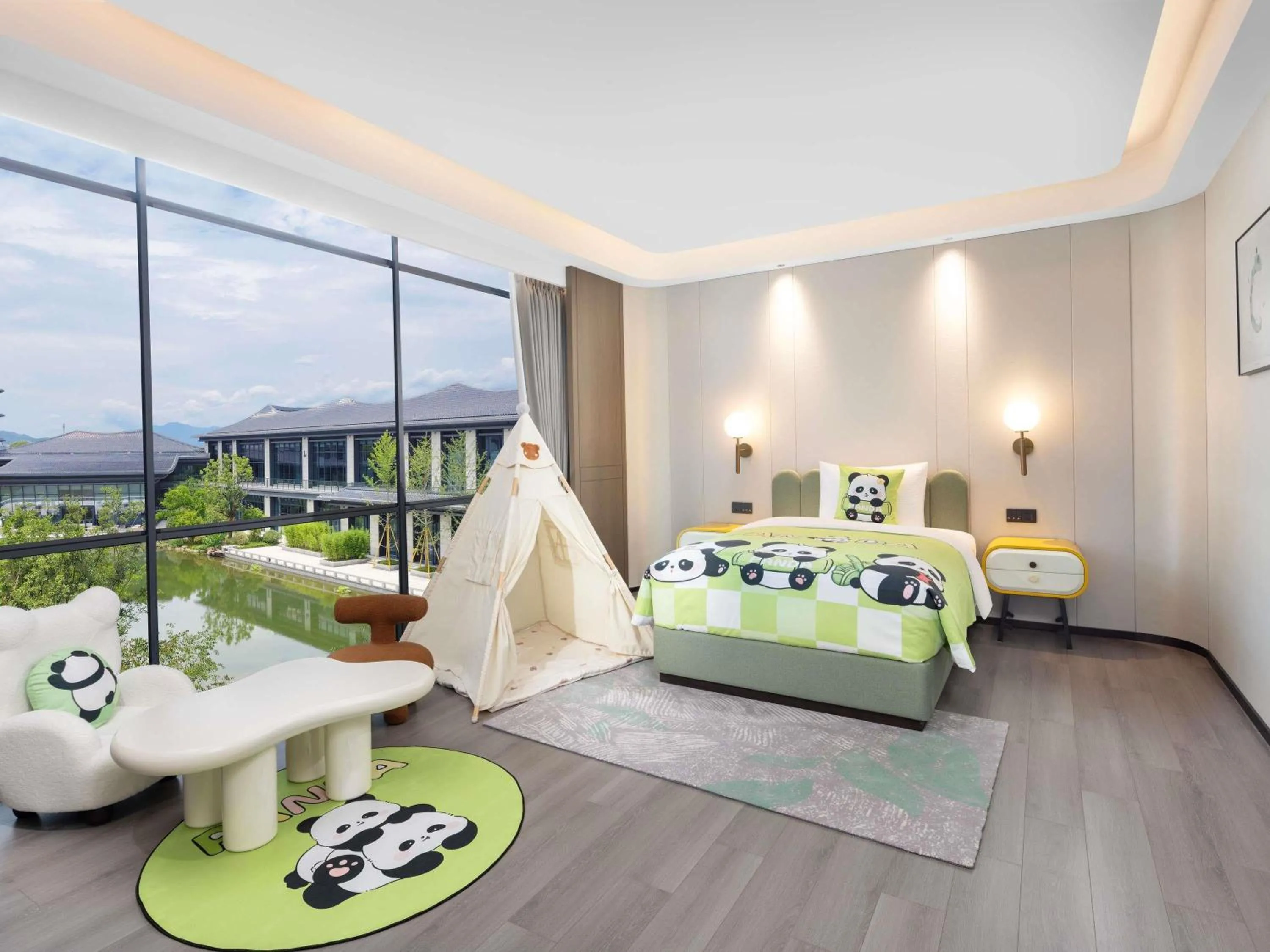 Bedroom, Bed in Pullman Taizhou Shenxianju