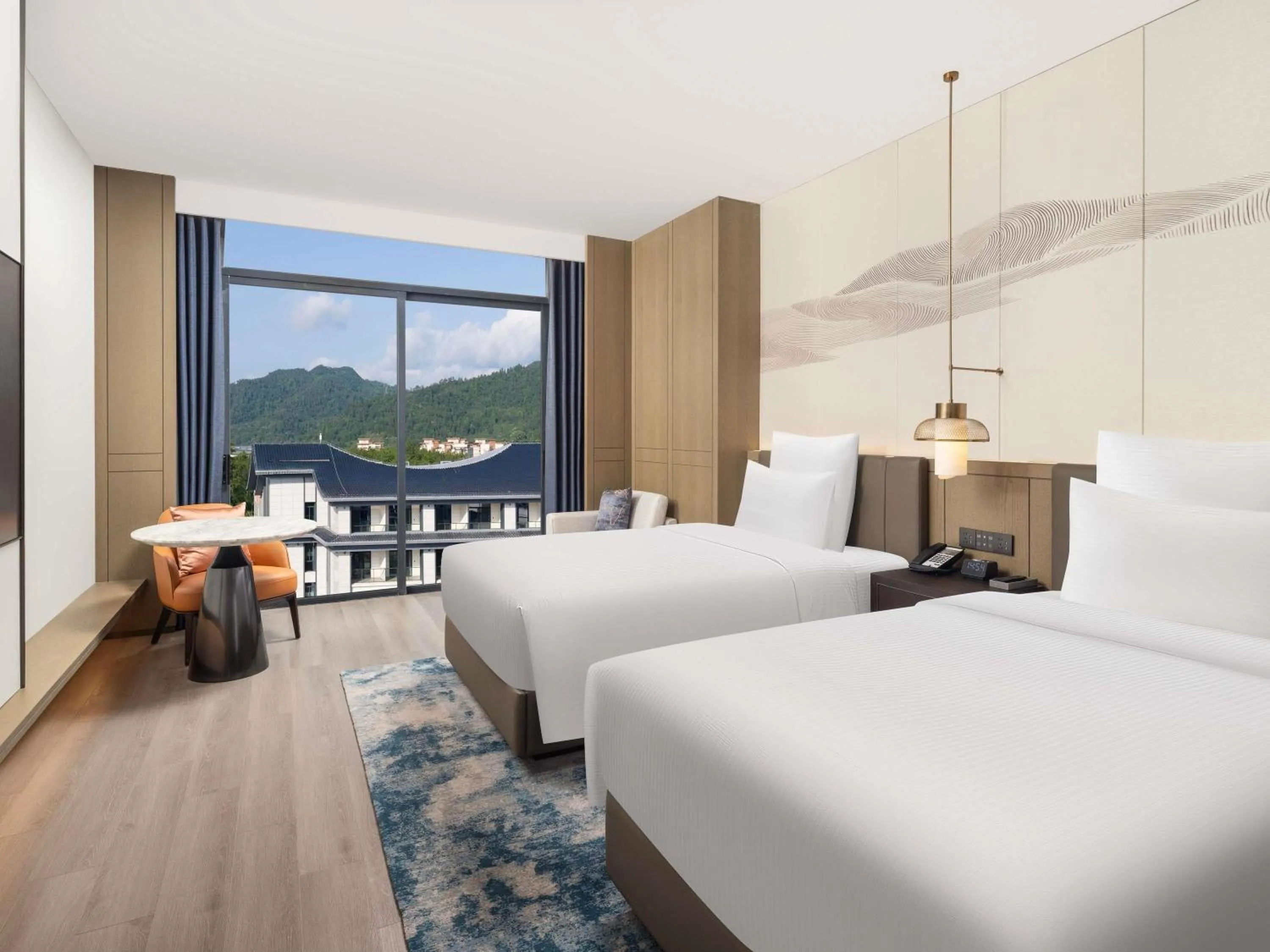 Bedroom, Bed in Pullman Taizhou Shenxianju