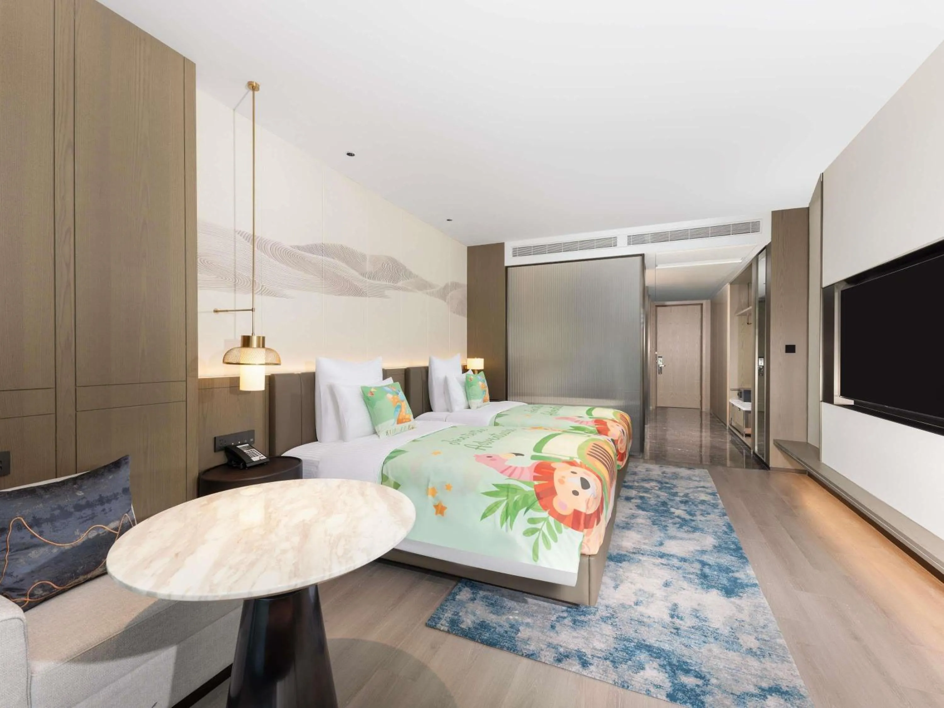 Bedroom, Bed in Pullman Taizhou Shenxianju