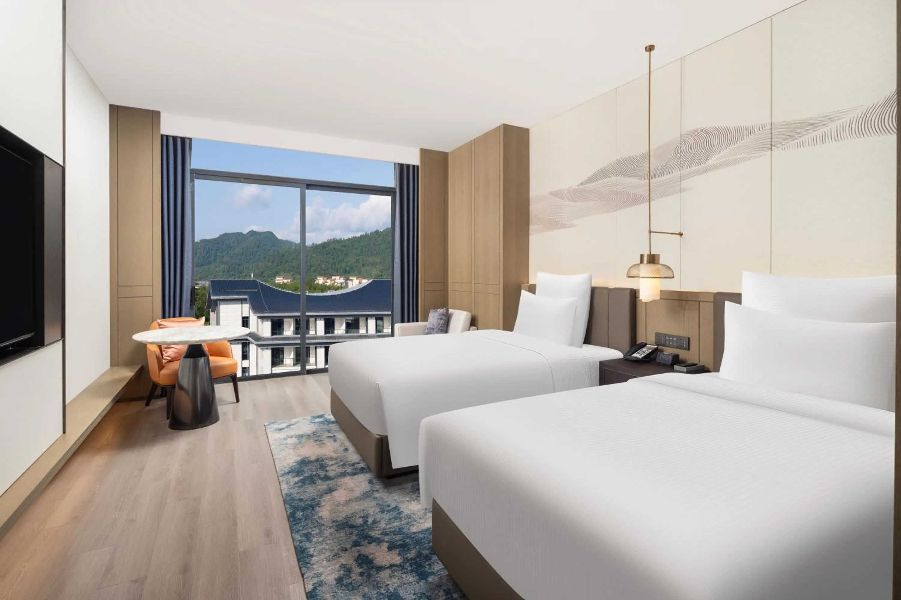 Bedroom, Bed in Pullman Taizhou Shenxianju