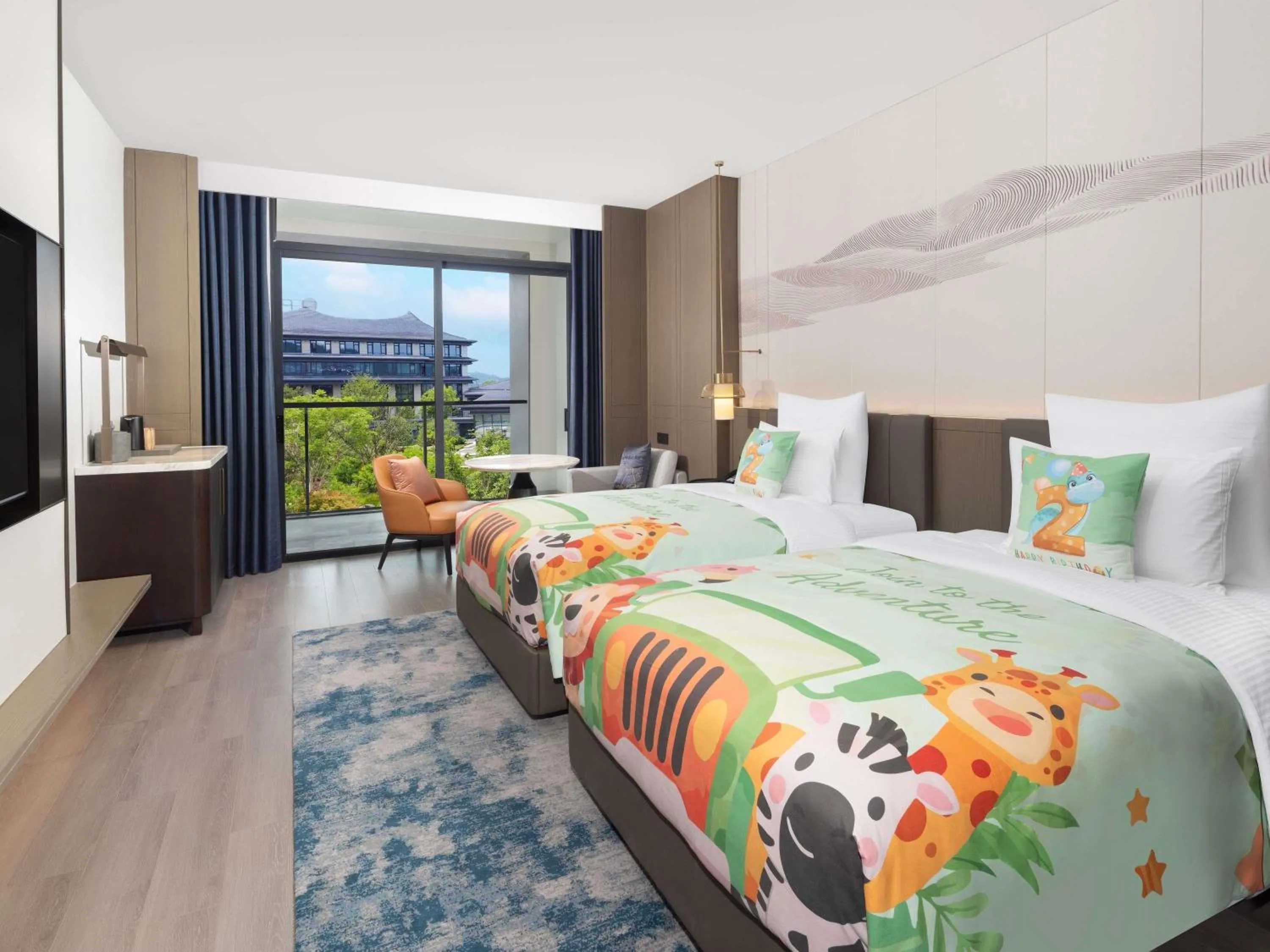 Bedroom, Bed in Pullman Taizhou Shenxianju