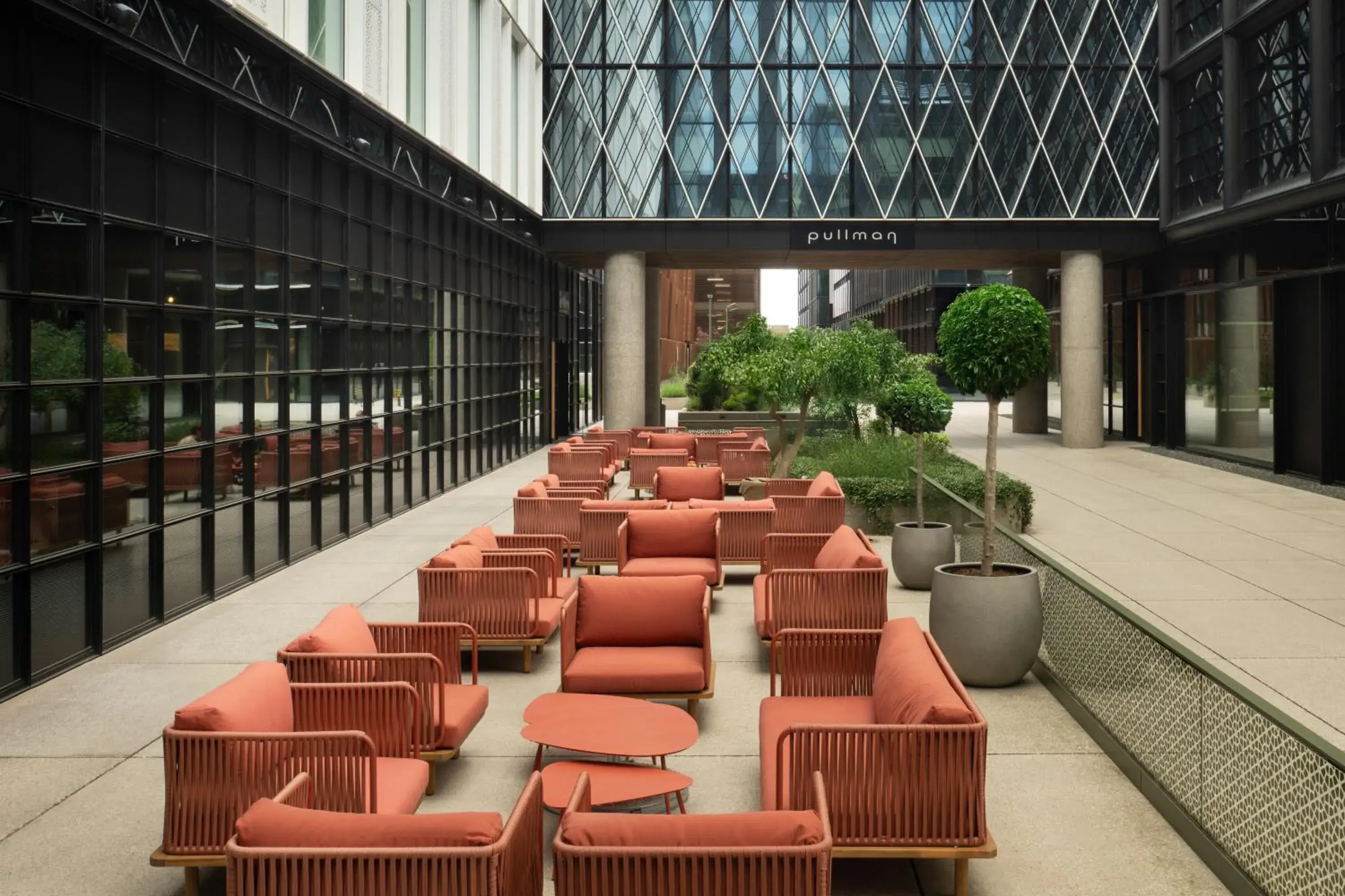 Property building in Pullman Zagreb Property building in Pullman Zagreb