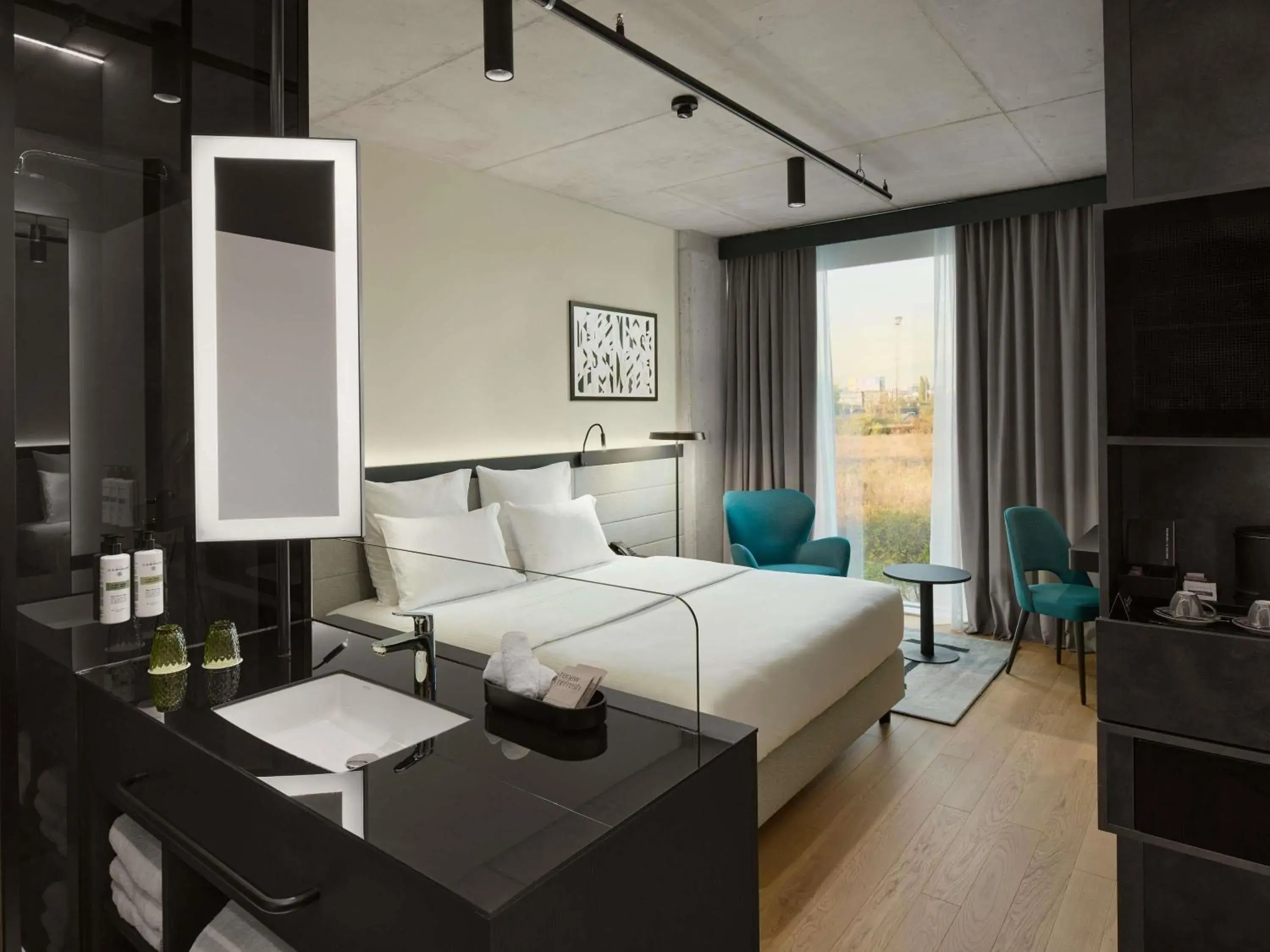 Bedroom, Bed in Pullman Zagreb Bedroom, Bed in Pullman Zagreb