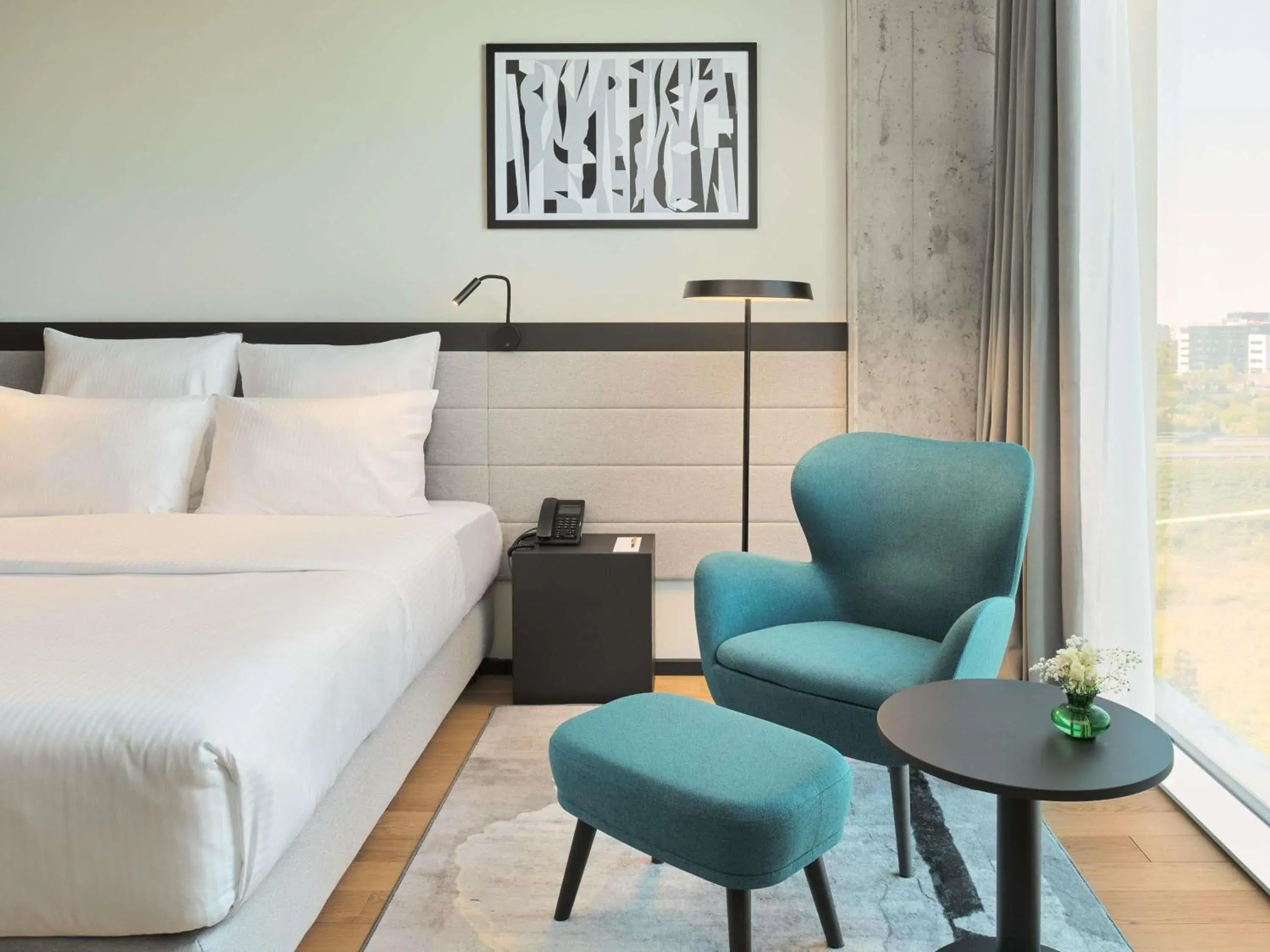 Bedroom, Bed in Pullman Zagreb Bedroom, Bed in Pullman Zagreb