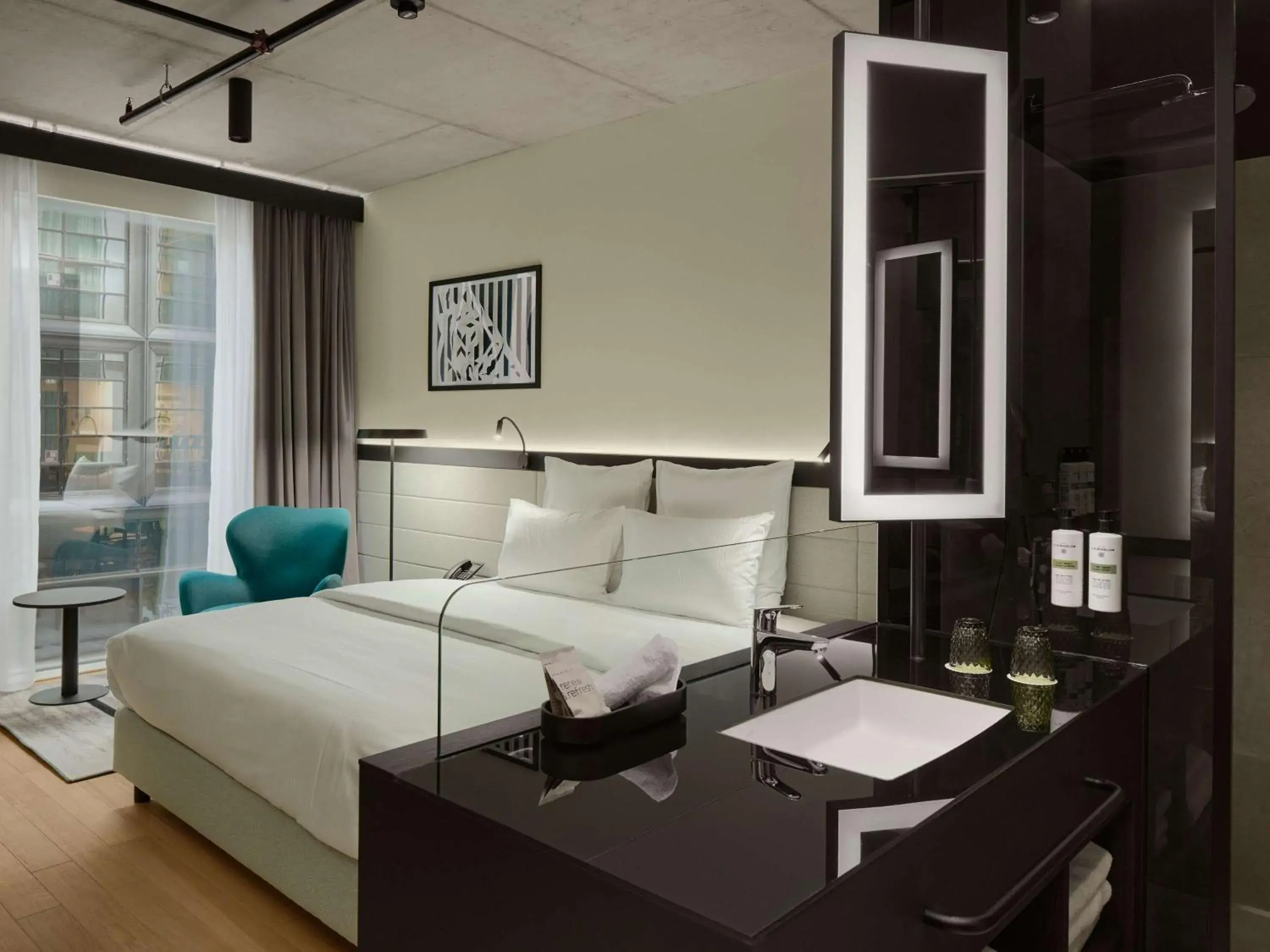 Bed in Pullman Zagreb Bed in Pullman Zagreb