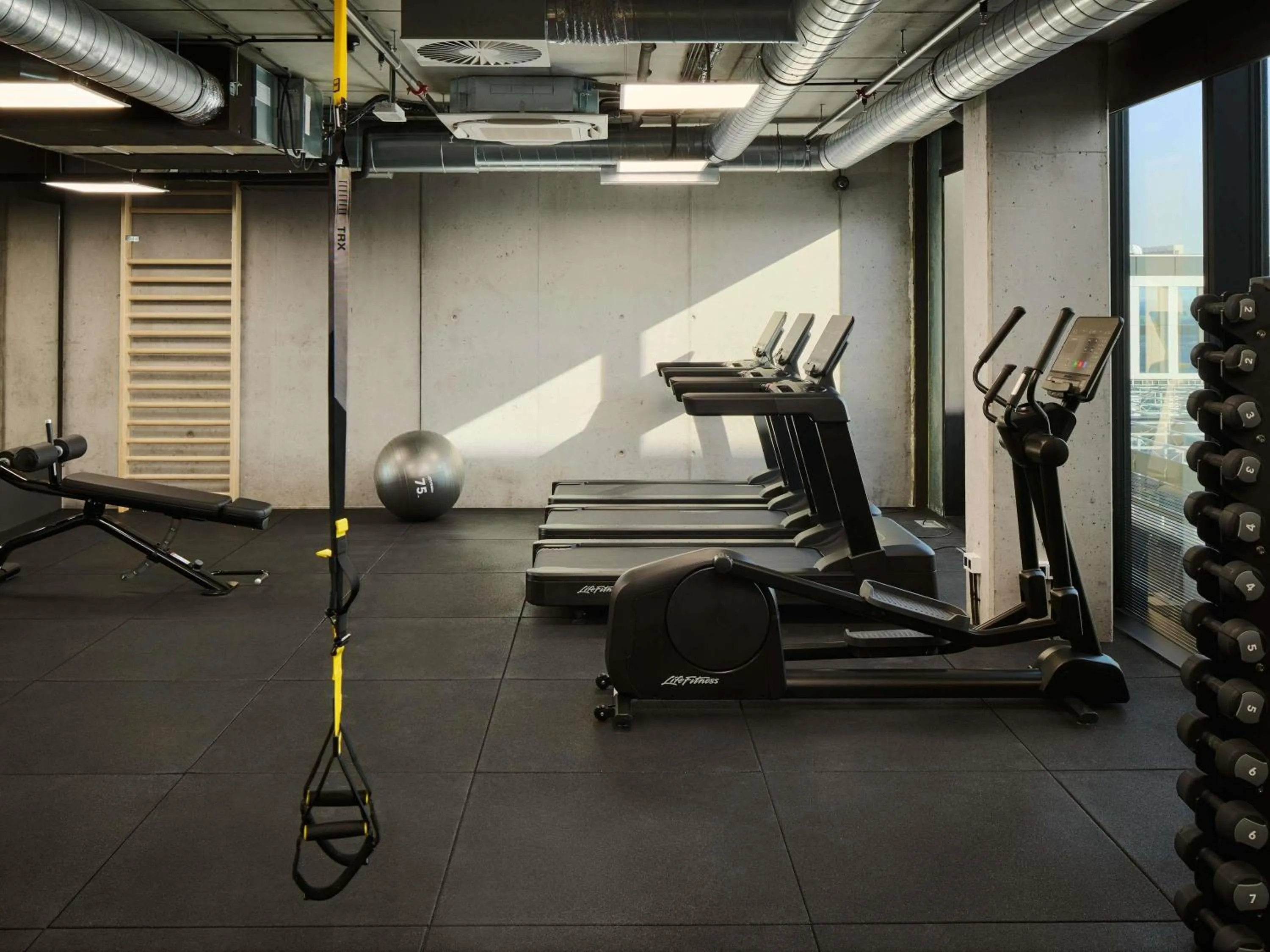 Fitness centre/facilities in Pullman Zagreb