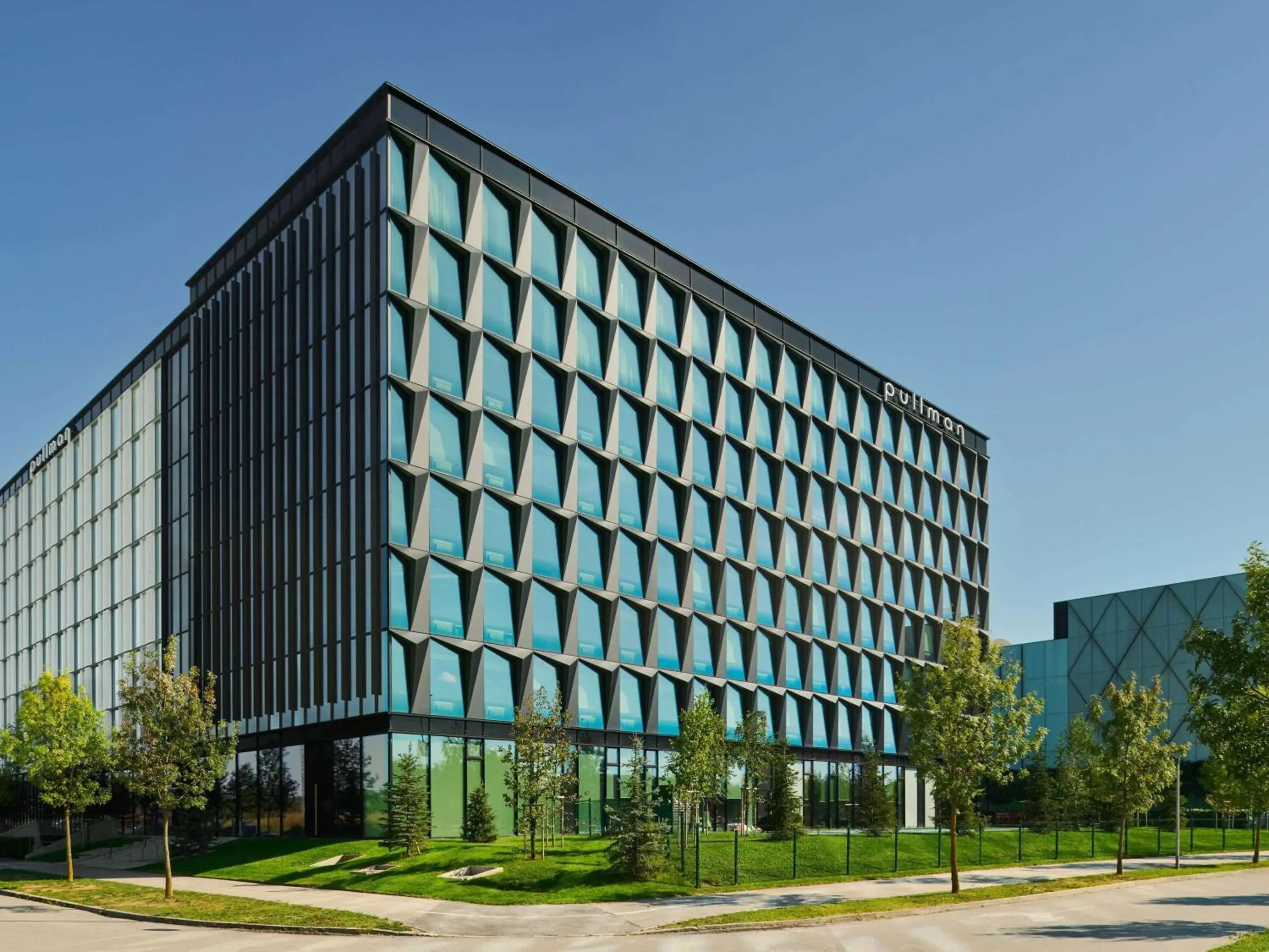 Property building in Pullman Zagreb Property building in Pullman Zagreb