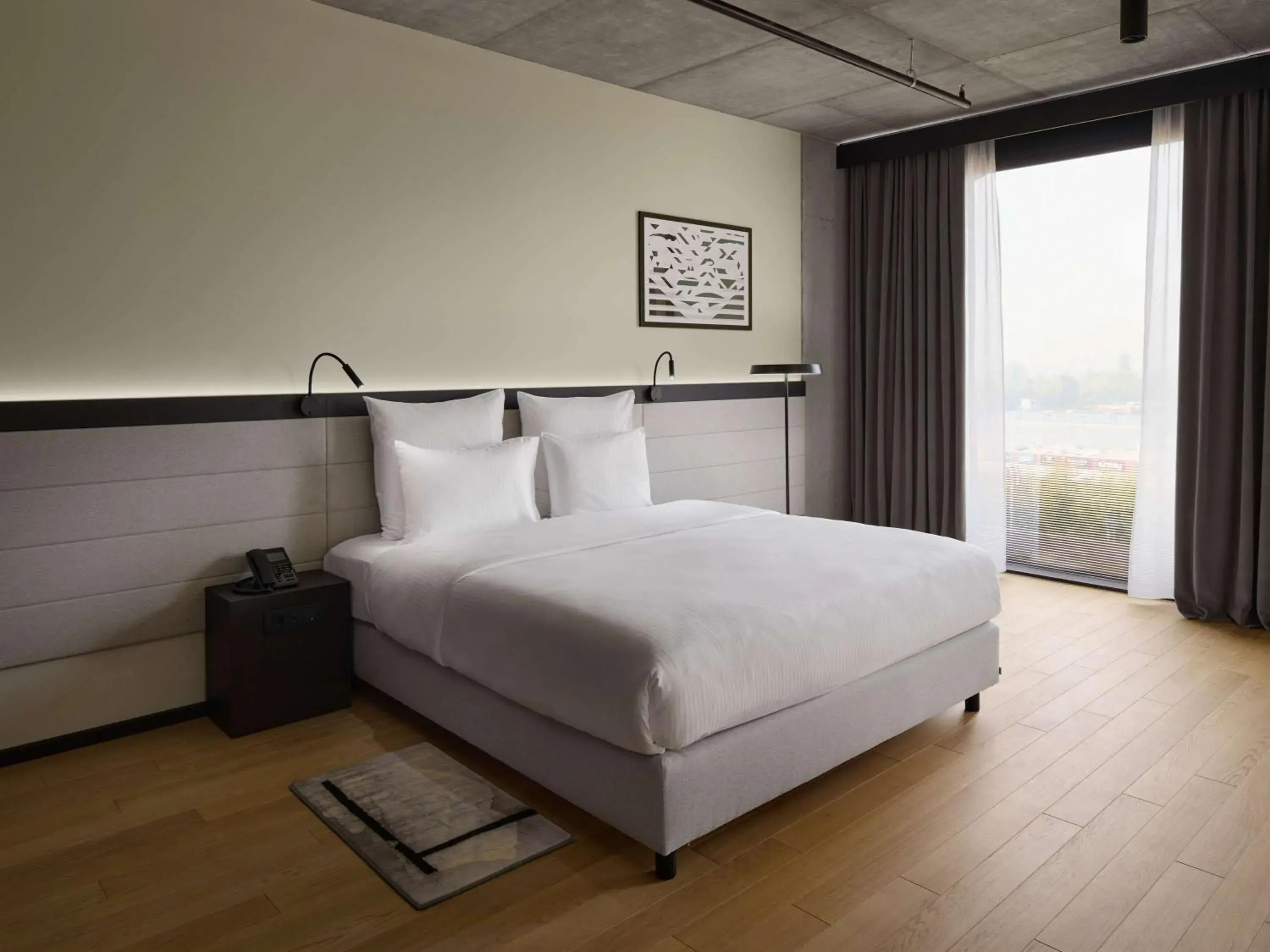 Bed in Pullman Zagreb Bed in Pullman Zagreb