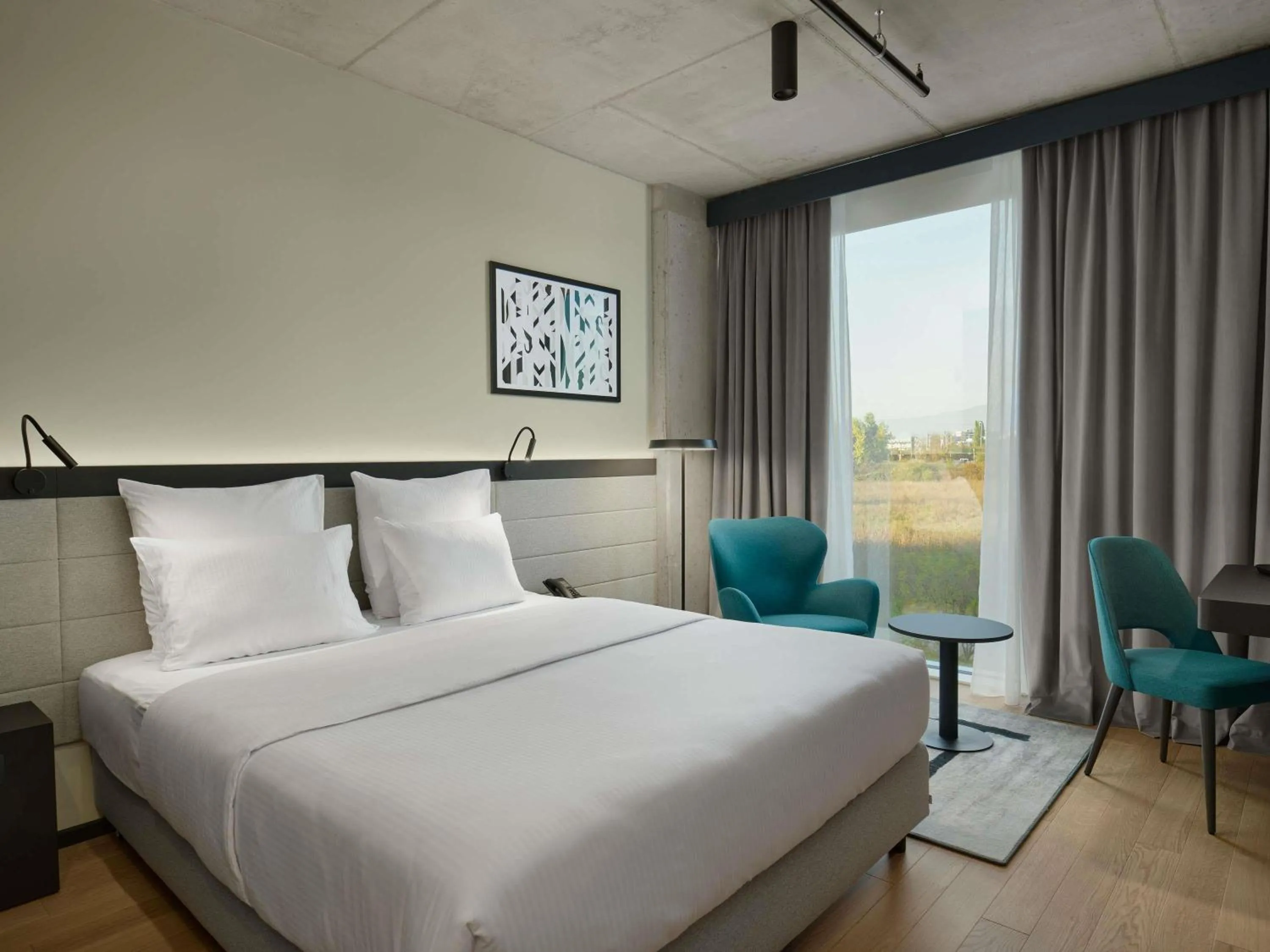 Bedroom, Bed in Pullman Zagreb