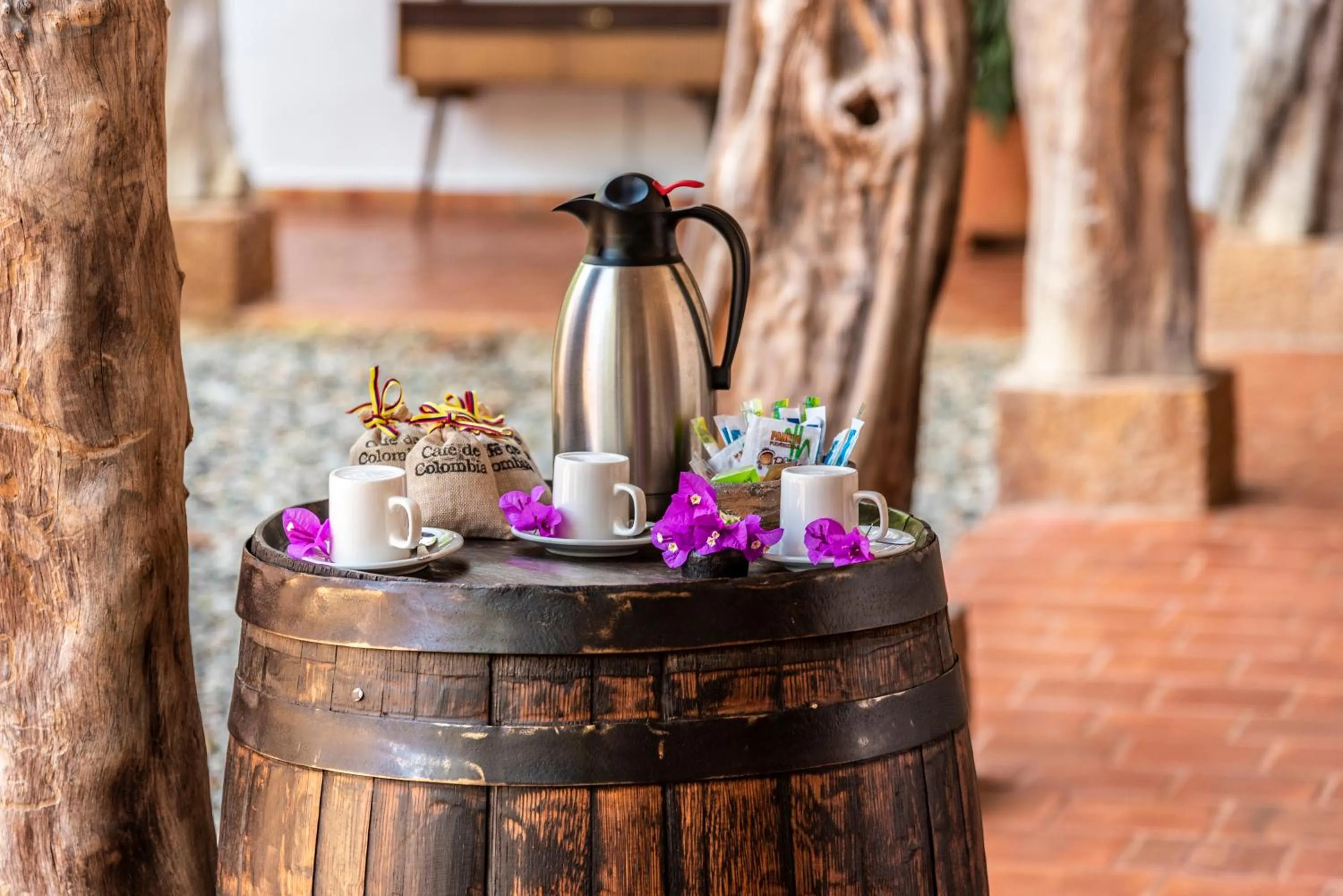 Coffee/tea facilities in Hotel Hacienda Macedonia