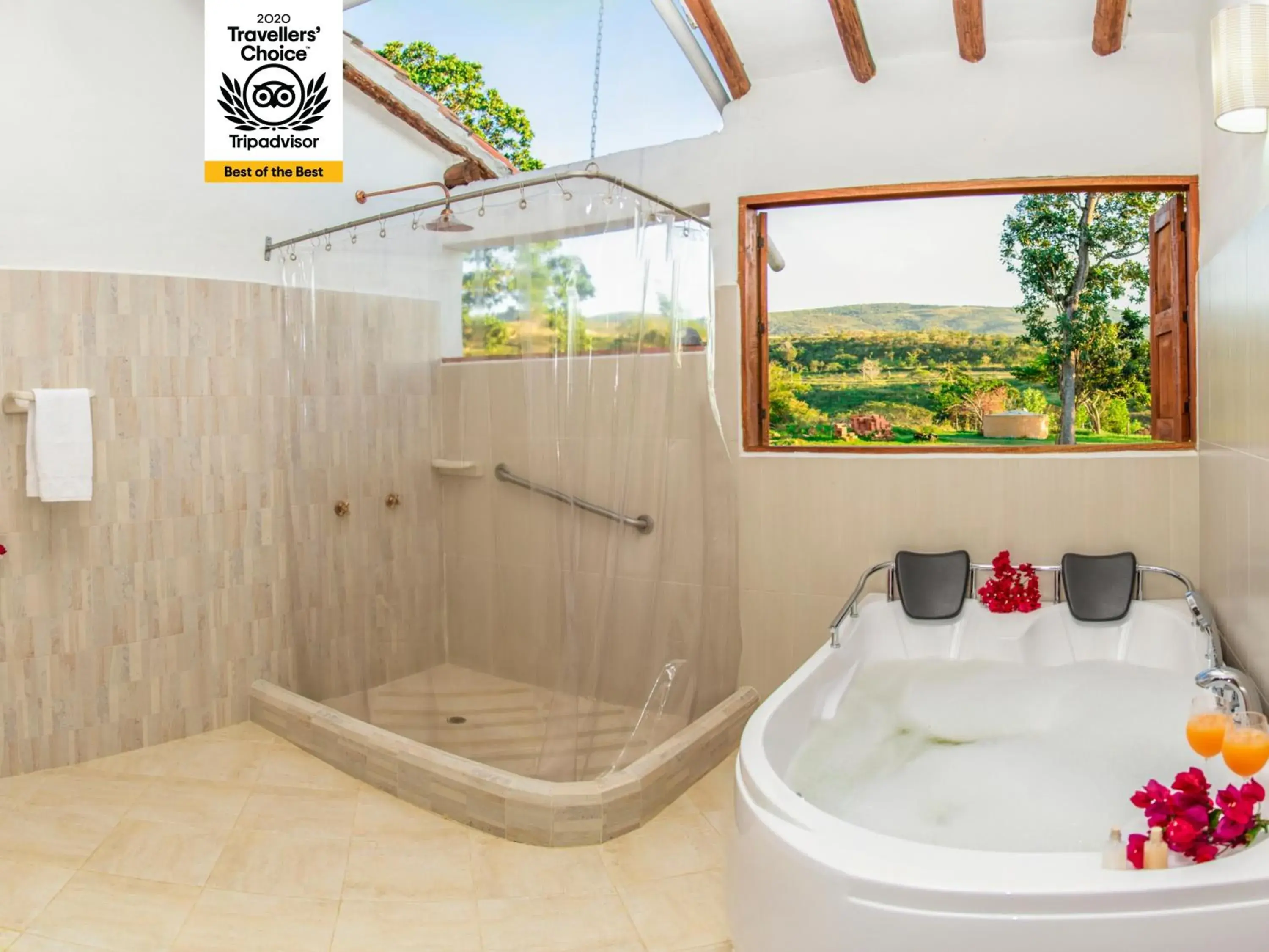 Queen Room with Spa Bath in Hotel Hacienda Macedonia Queen Room with Spa Bath in Hotel Hacienda Macedonia