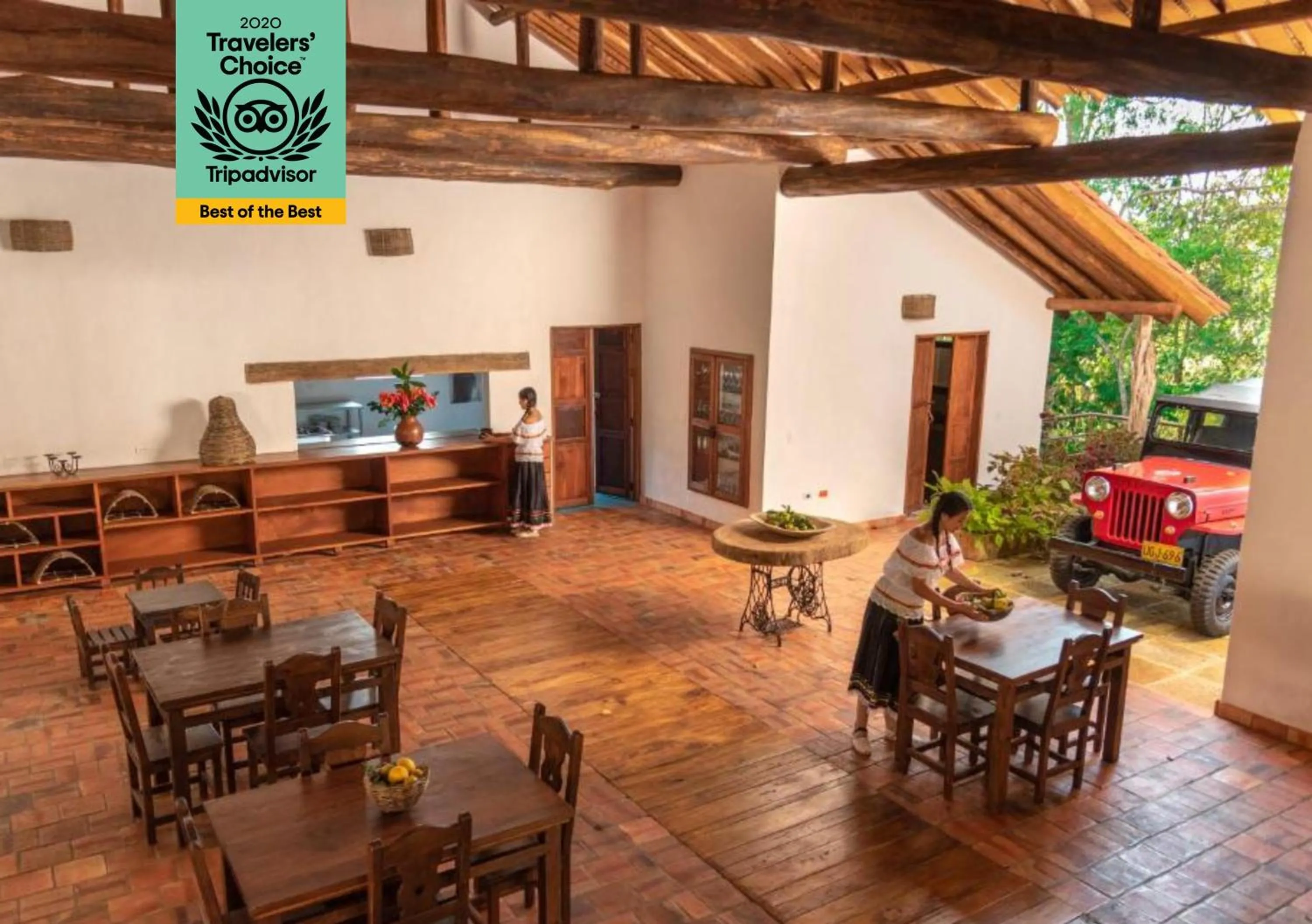Lounge or bar in Hotel Hacienda Macedonia