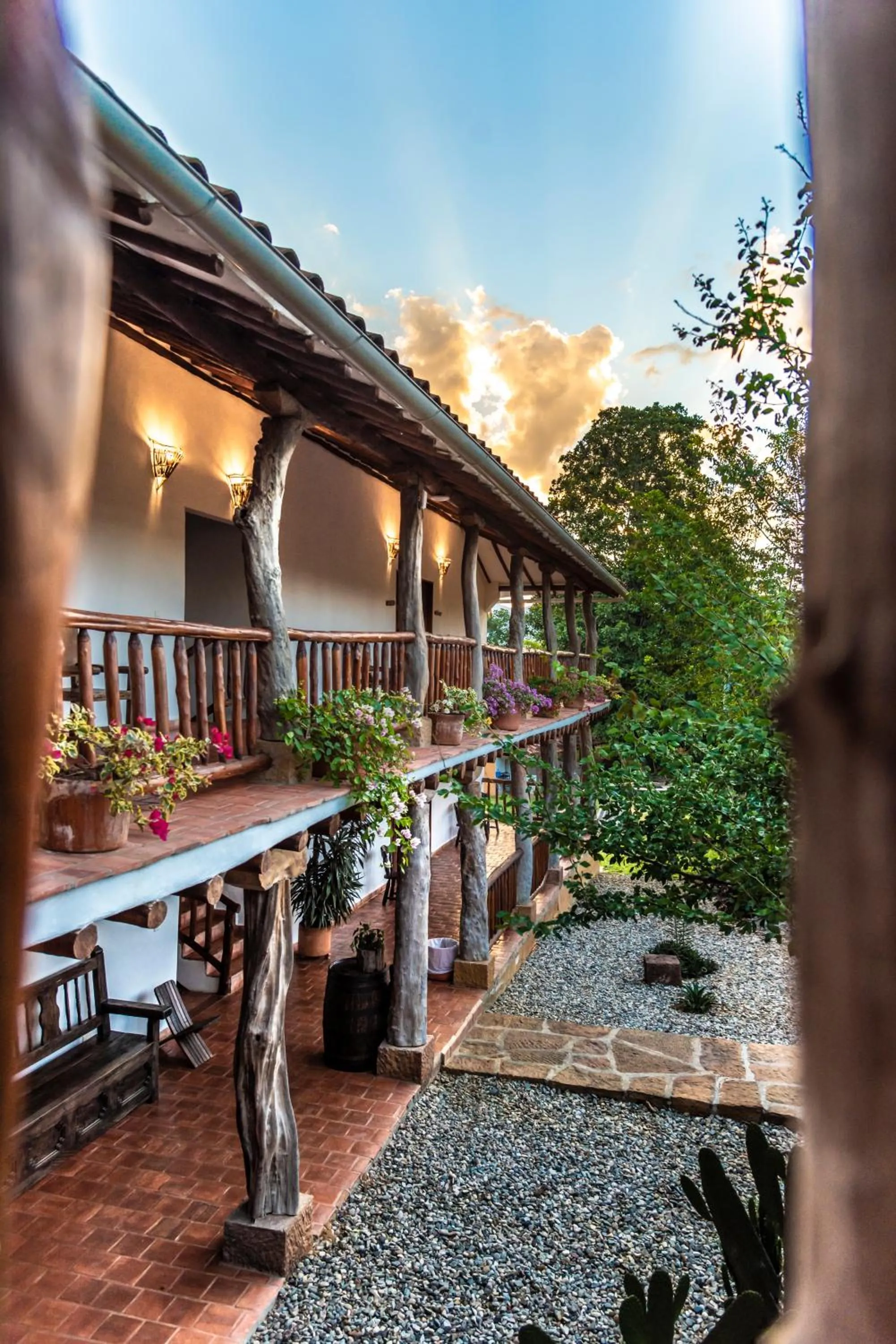 Property building in Hotel Hacienda Macedonia