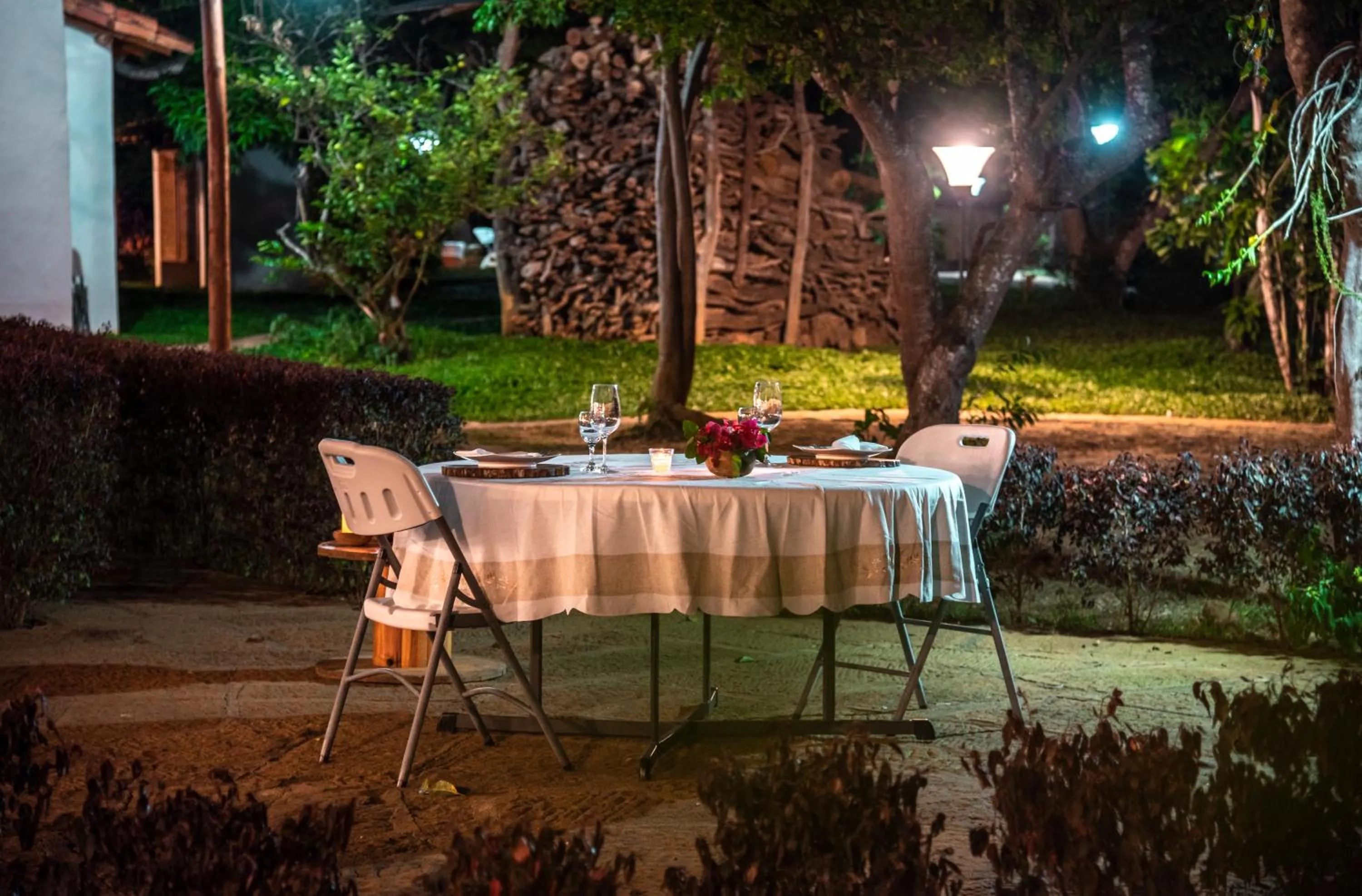 Patio in Hotel Hacienda Macedonia