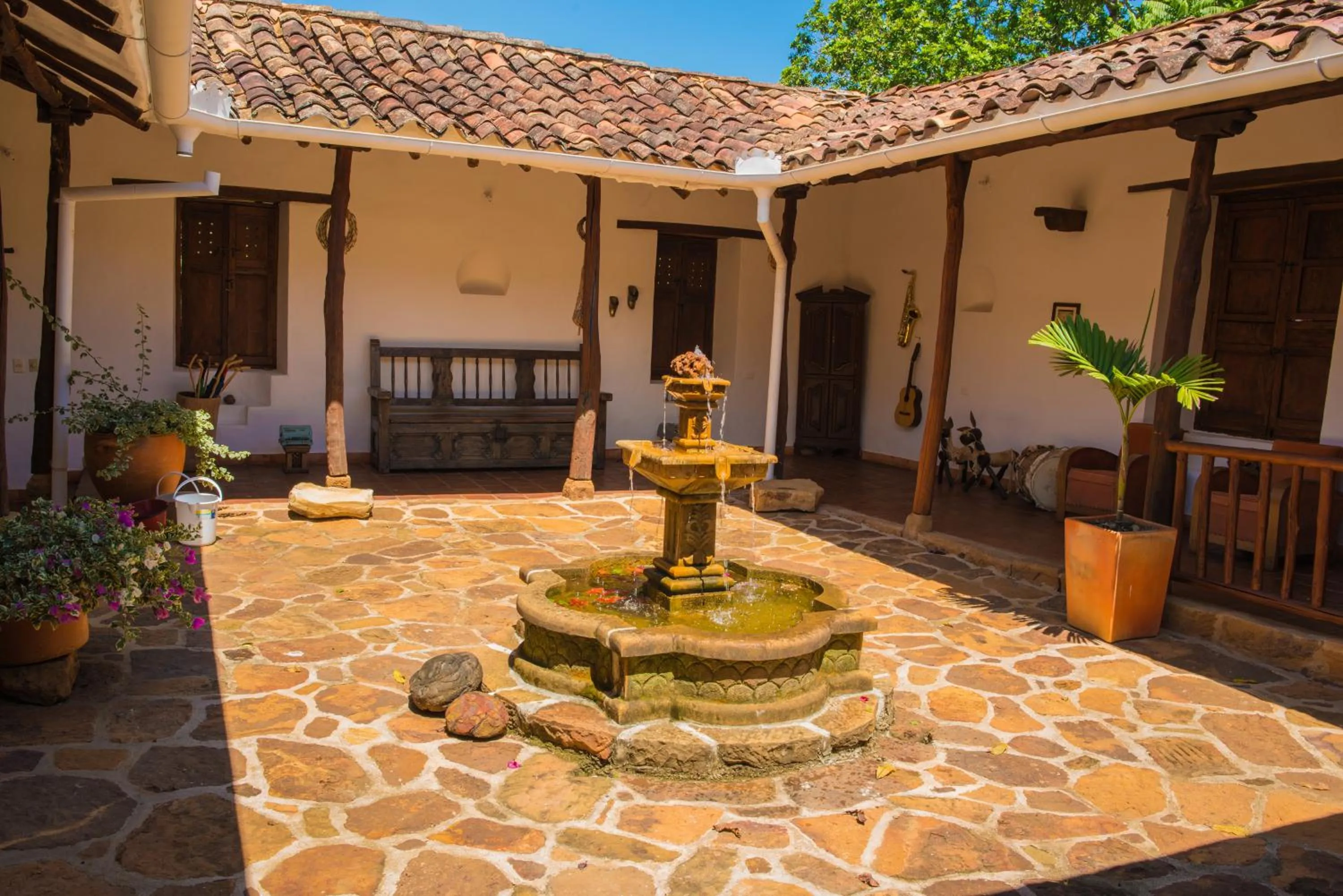 Property building in Hotel Hacienda Macedonia