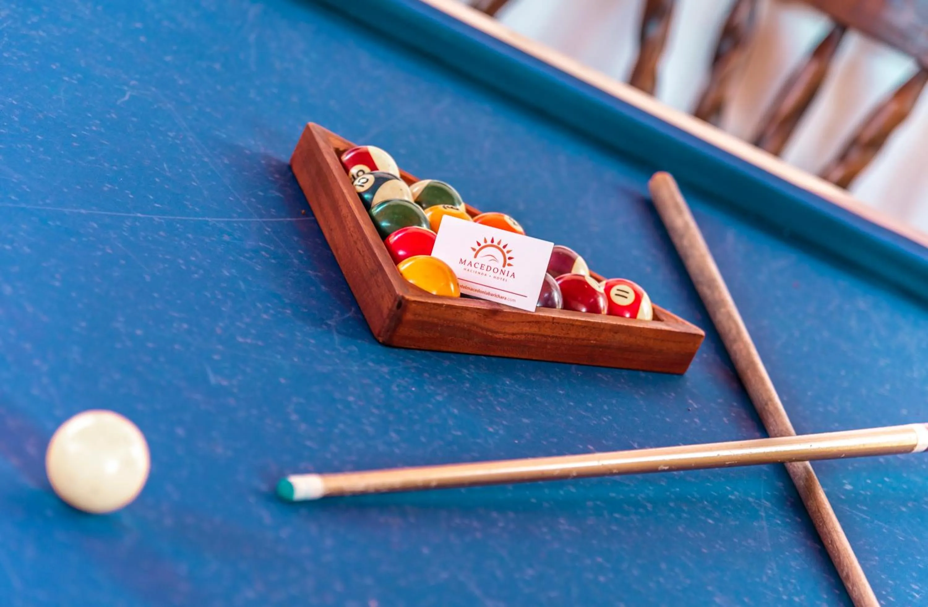 Billiard in Hotel Hacienda Macedonia