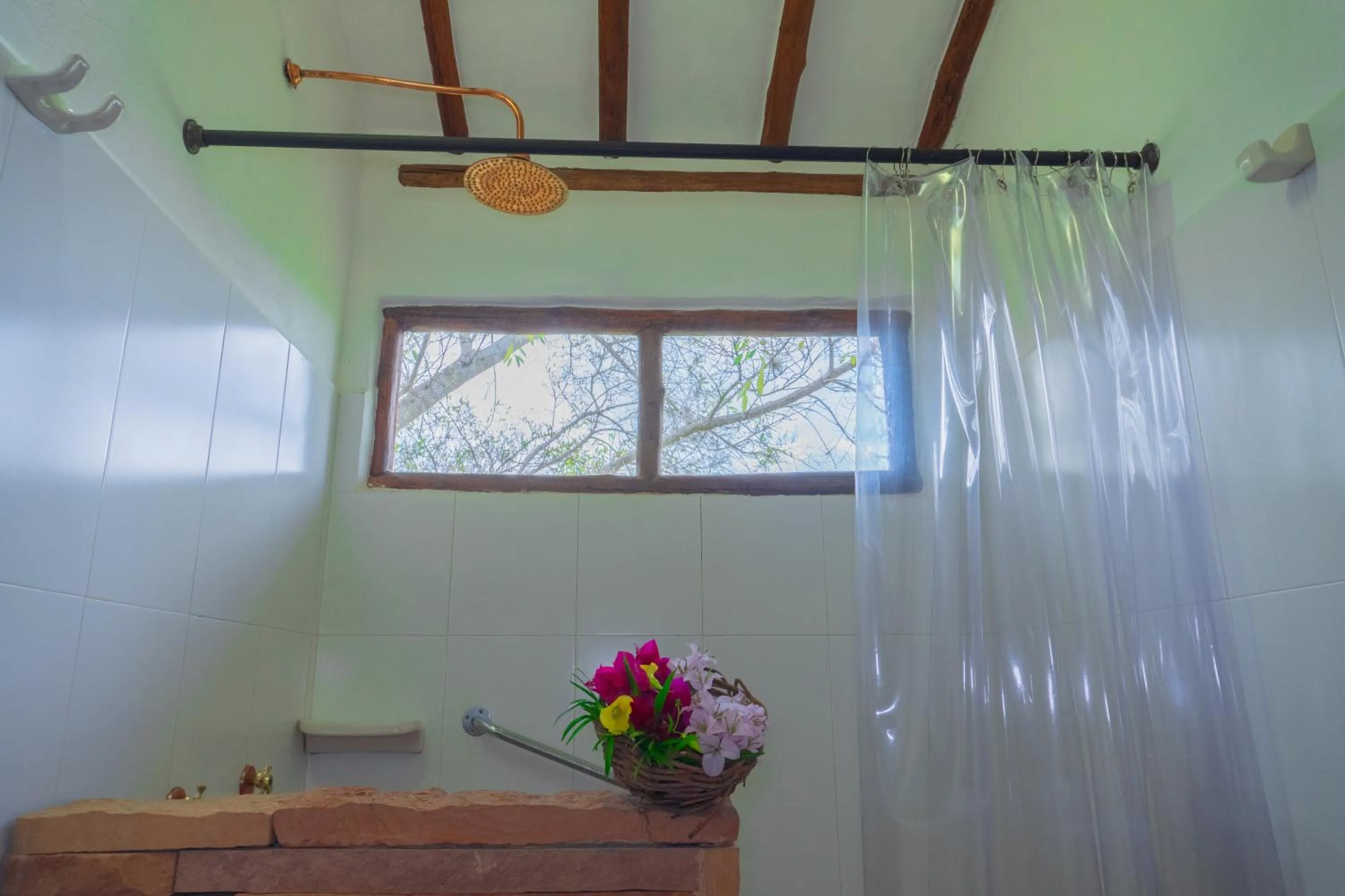 Shower in Hotel Hacienda Macedonia