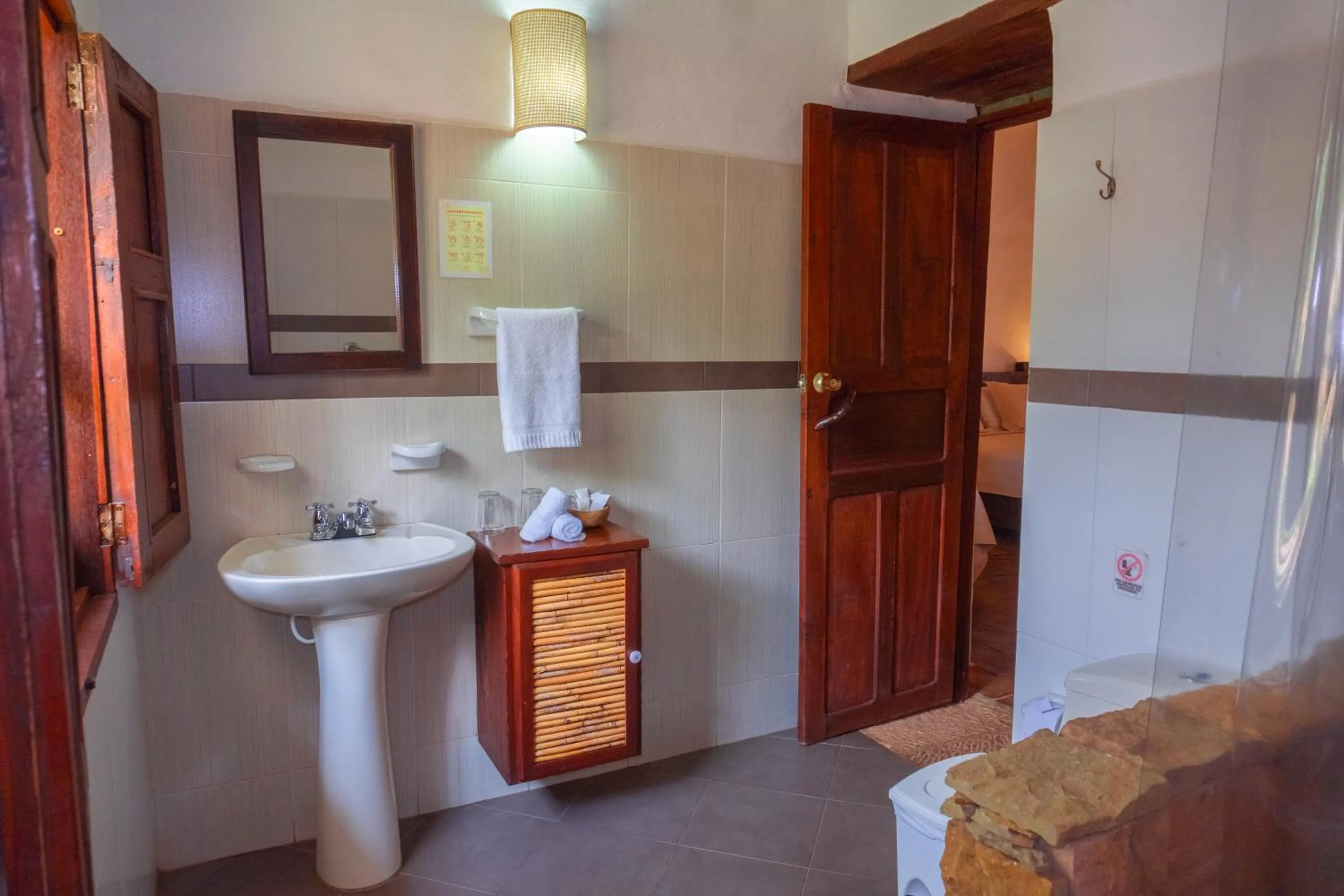 Toilet in Hotel Hacienda Macedonia