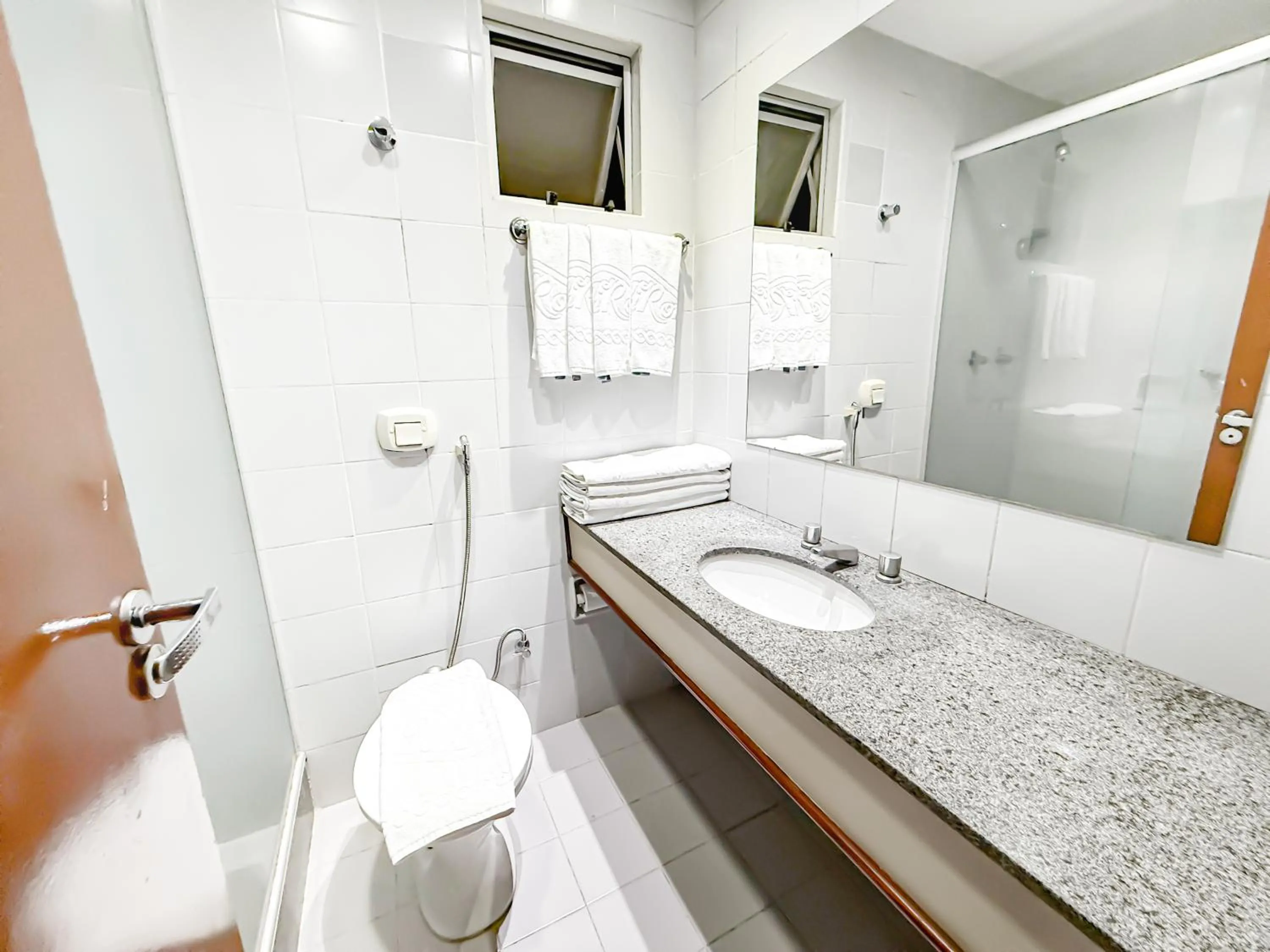 Bathroom in diRoma Thermas direto com o Grupo diRoma com acesso ao Acqua Park e Café da manhã