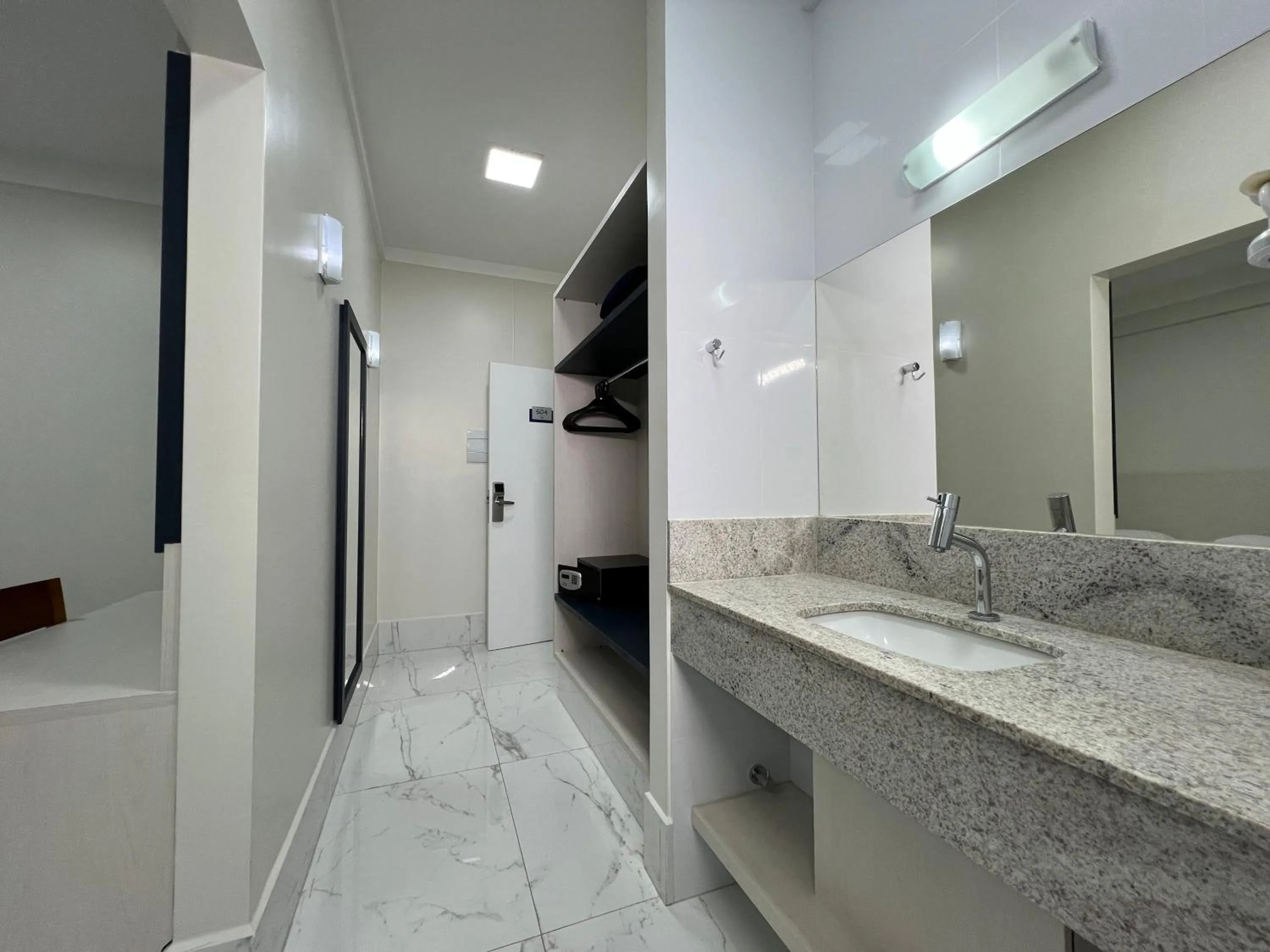 Bathroom in diRoma Thermas direto com o Grupo diRoma com acesso ao Acqua Park e Café da manhã