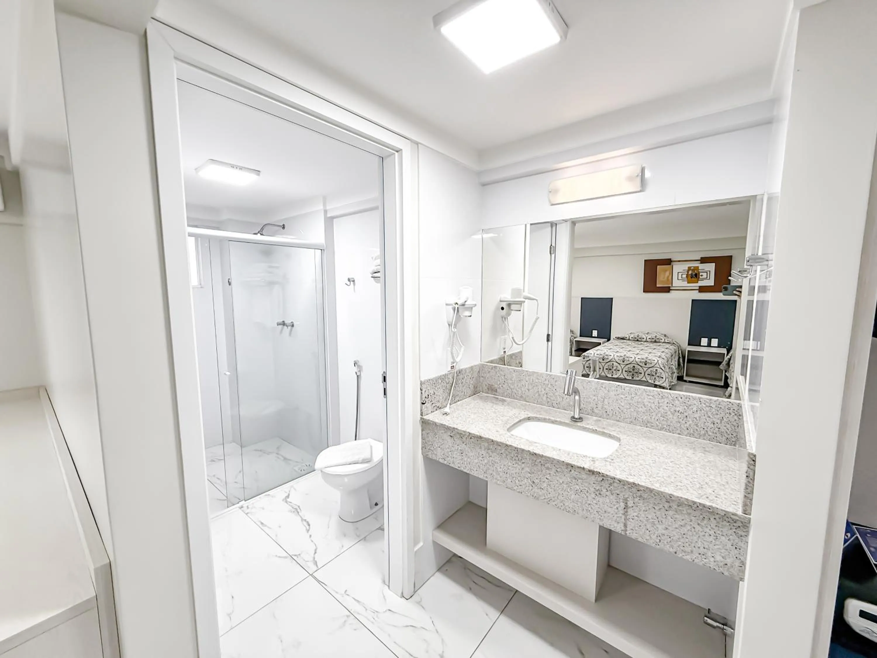 Bathroom in diRoma Thermas direto com o Grupo diRoma com acesso ao Acqua Park e Café da manhã