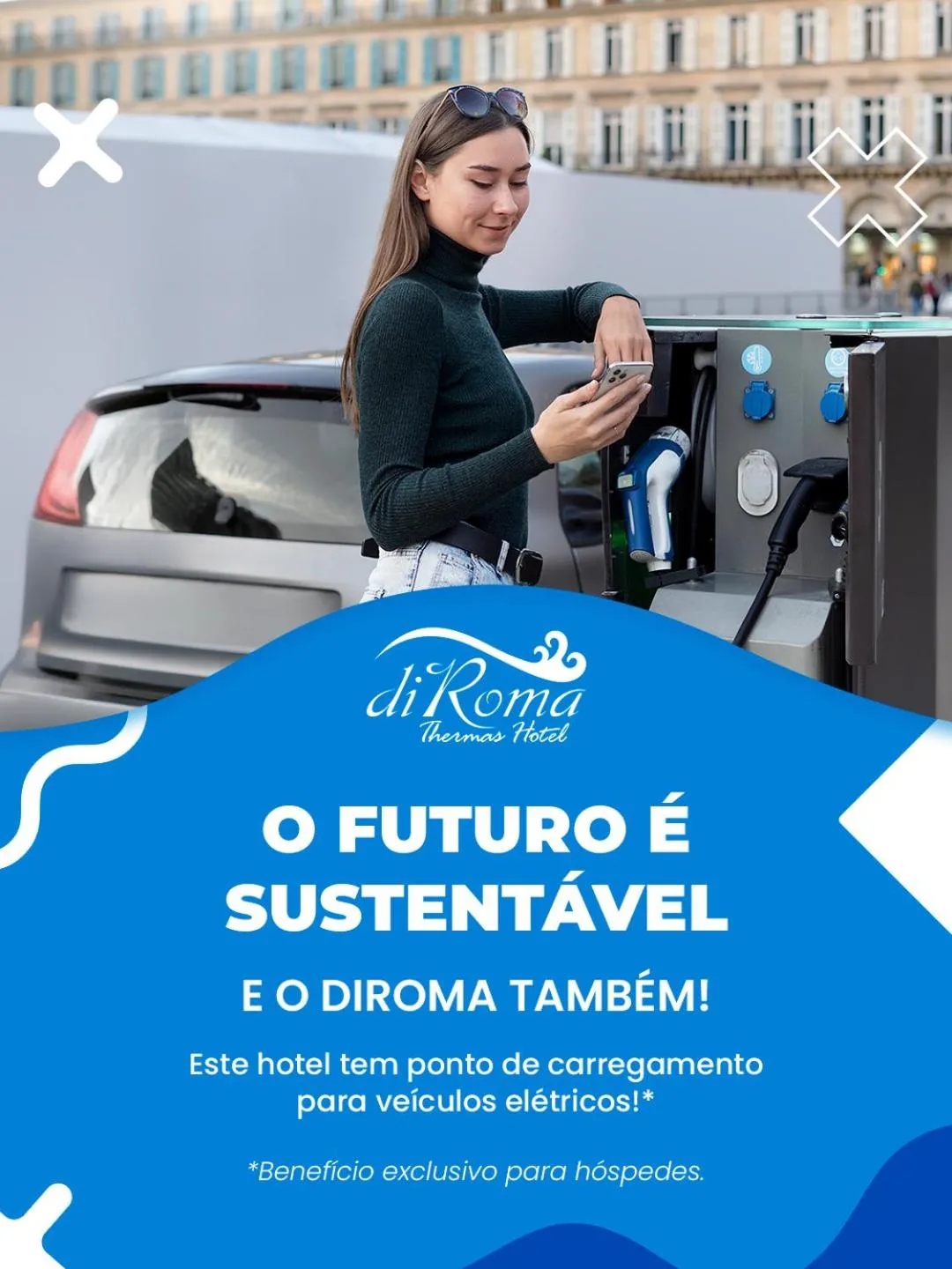 Logo/Certificate/Sign in diRoma Thermas direto com o Grupo diRoma com acesso ao Acqua Park e Café da manhã