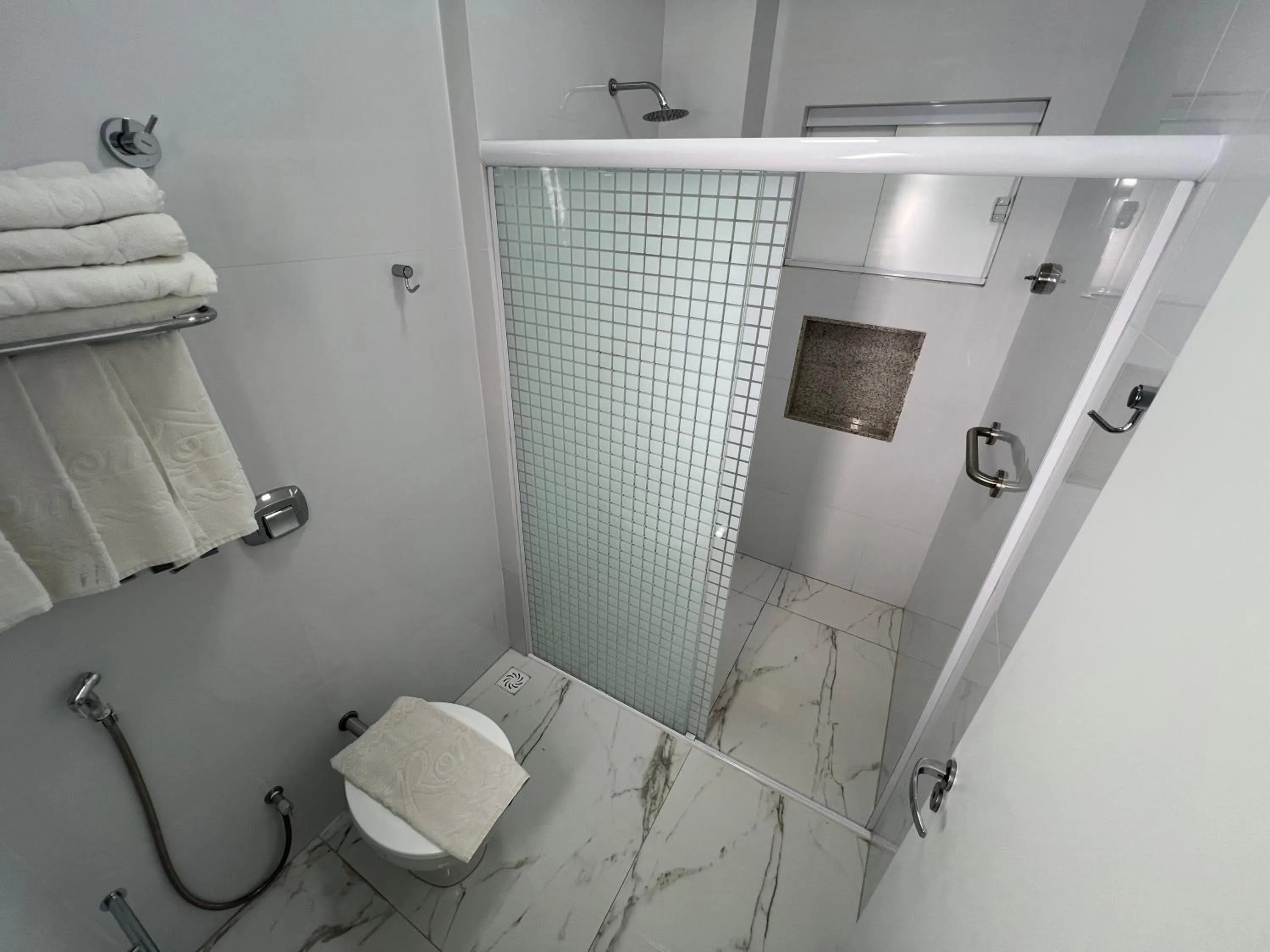 Bathroom in diRoma Thermas direto com o Grupo diRoma com acesso ao Acqua Park e Café da manhã