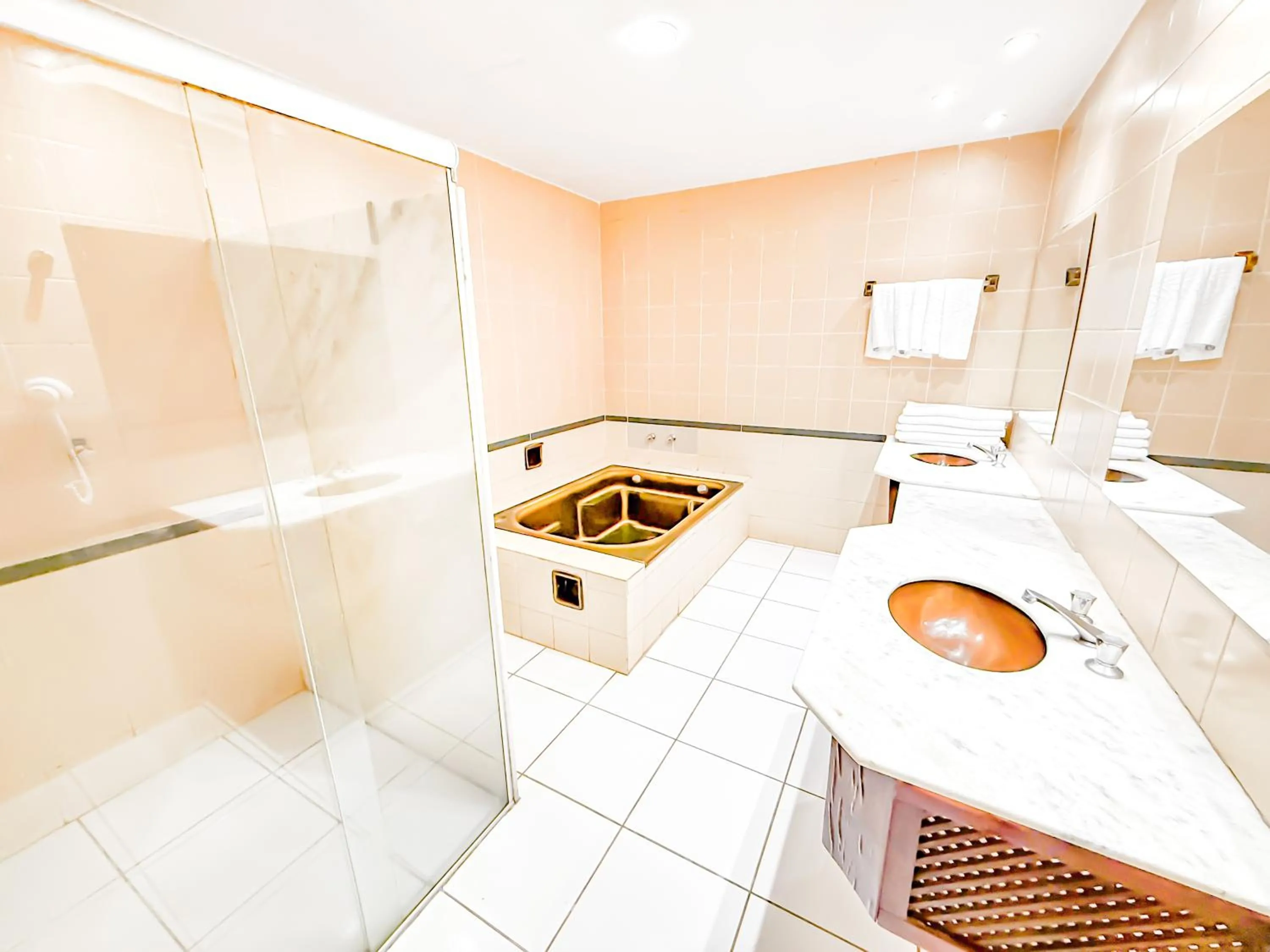 Bathroom in diRoma Thermas direto com o Grupo diRoma com acesso ao Acqua Park e Café da manhã