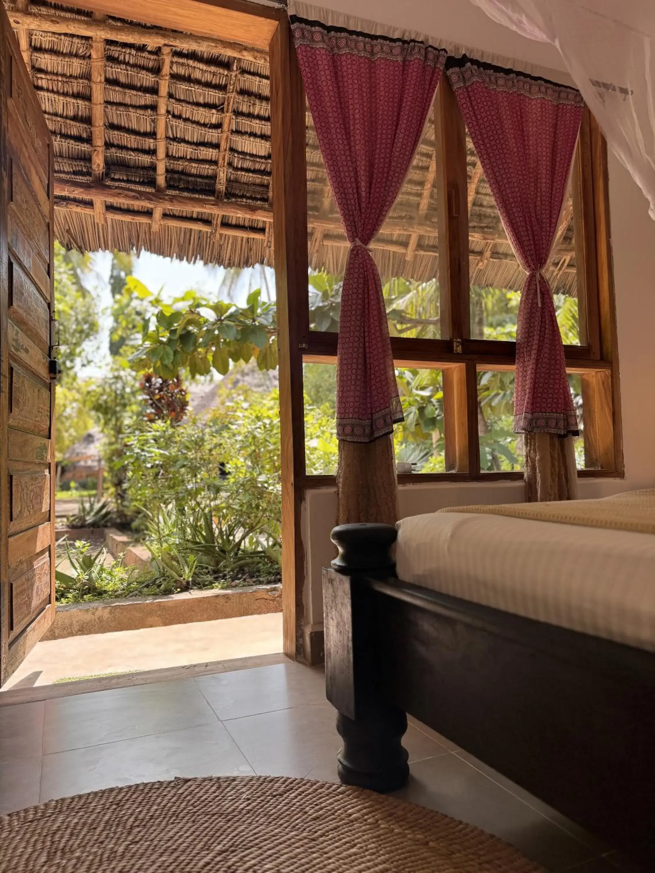 Double Room with Private Bathroom in Paje By Night Bungalows Double Room with Private Bathroom in Paje By Night Bungalows