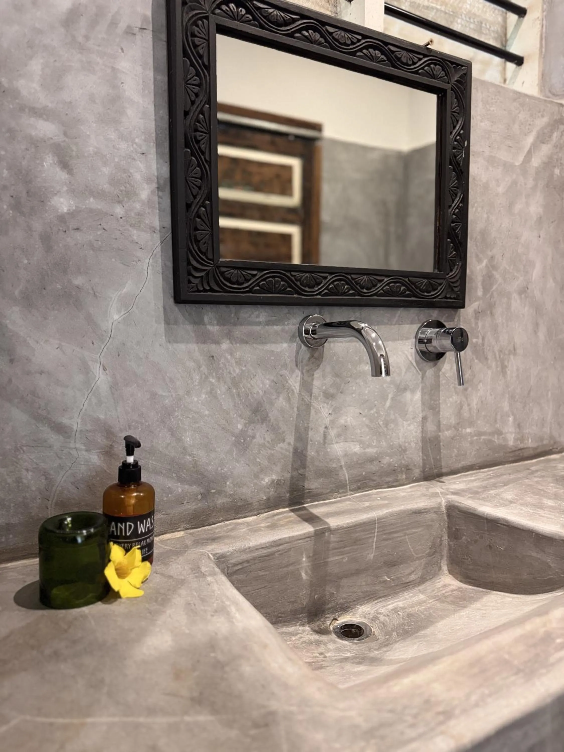 Bathroom in Paje By Night Bungalows