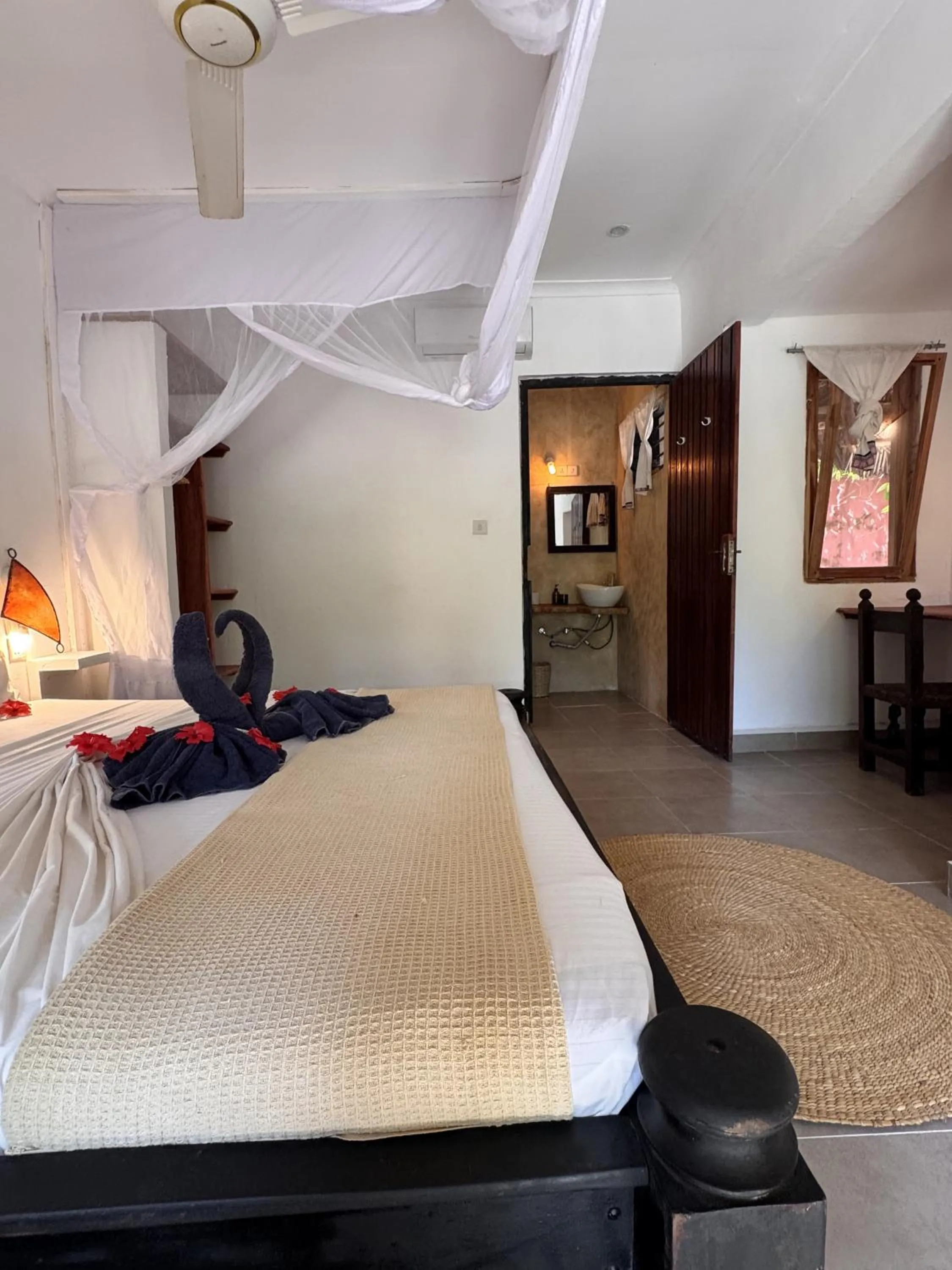 Photo of the whole room, Bed in Paje By Night Bungalows