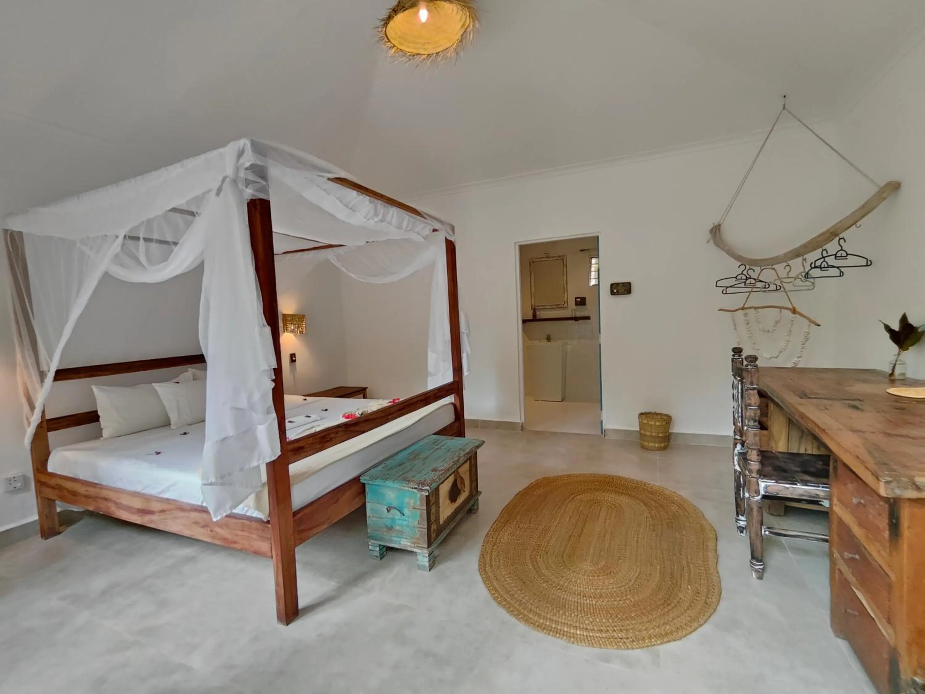 Photo of the whole room, Bed in Paje By Night Bungalows